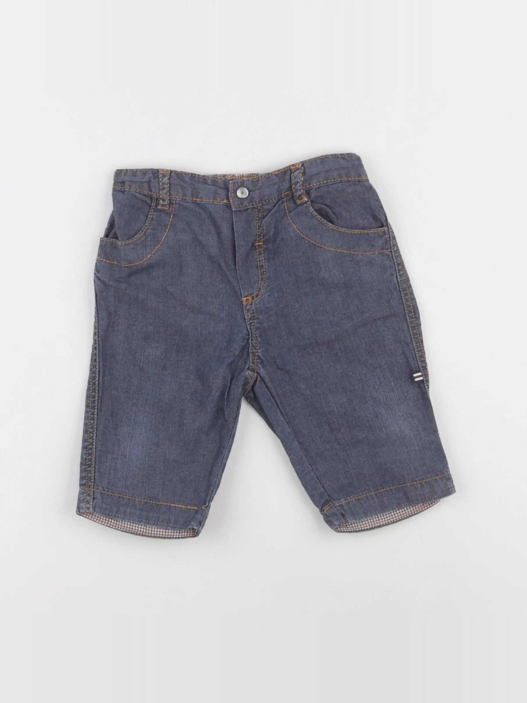 Jacadi - pantalon bleu - 6 mois