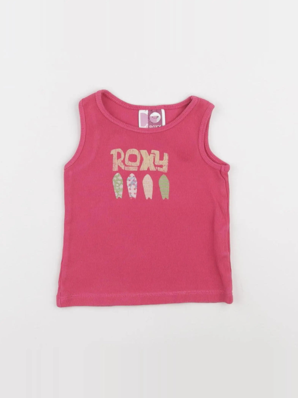 Roxy - tee-shirt rose - 9 mois