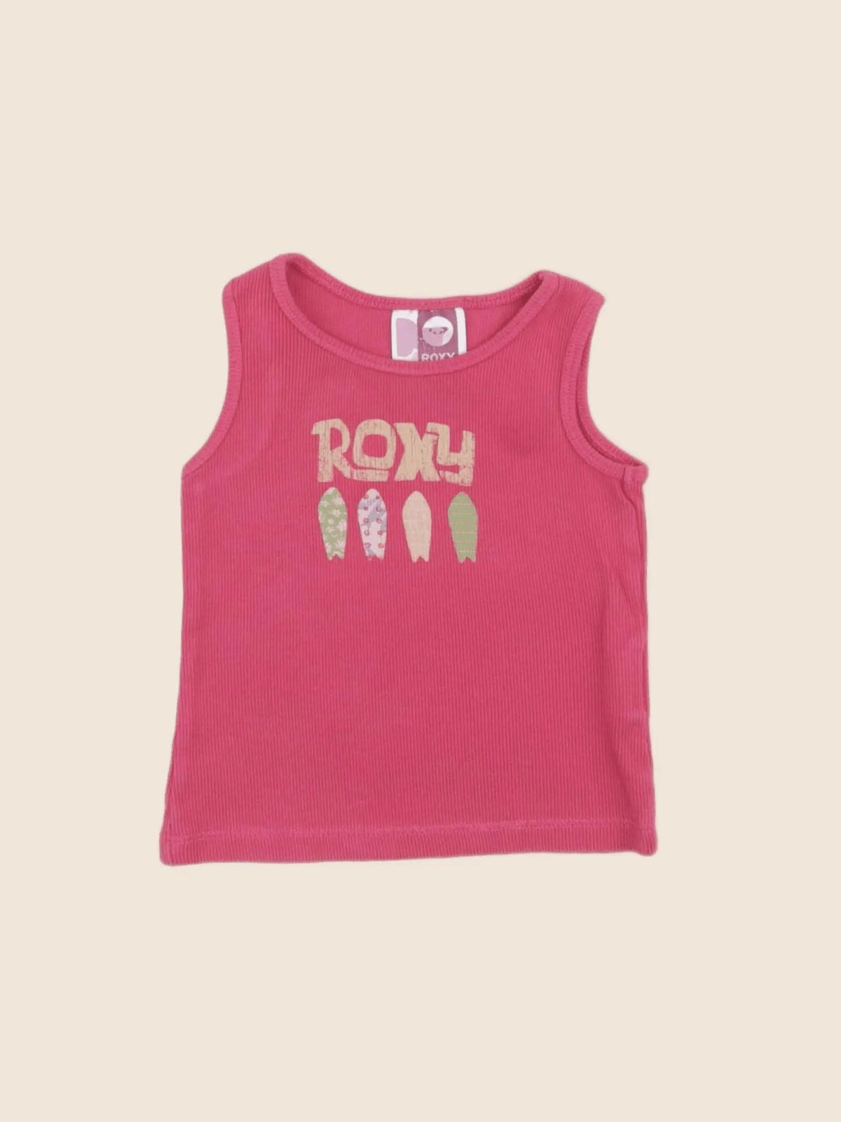 Roxy - tee-shirt rose - 9 mois