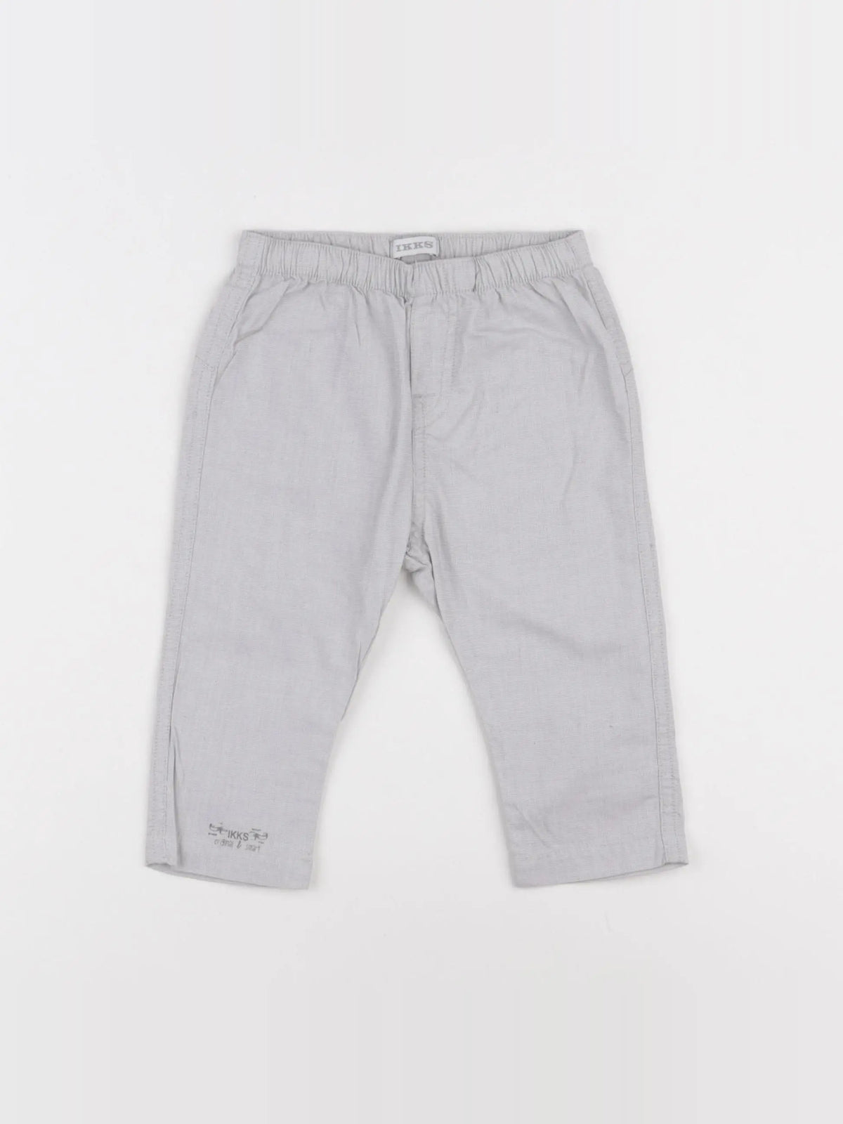 IKKS - pantalon gris - 6 mois