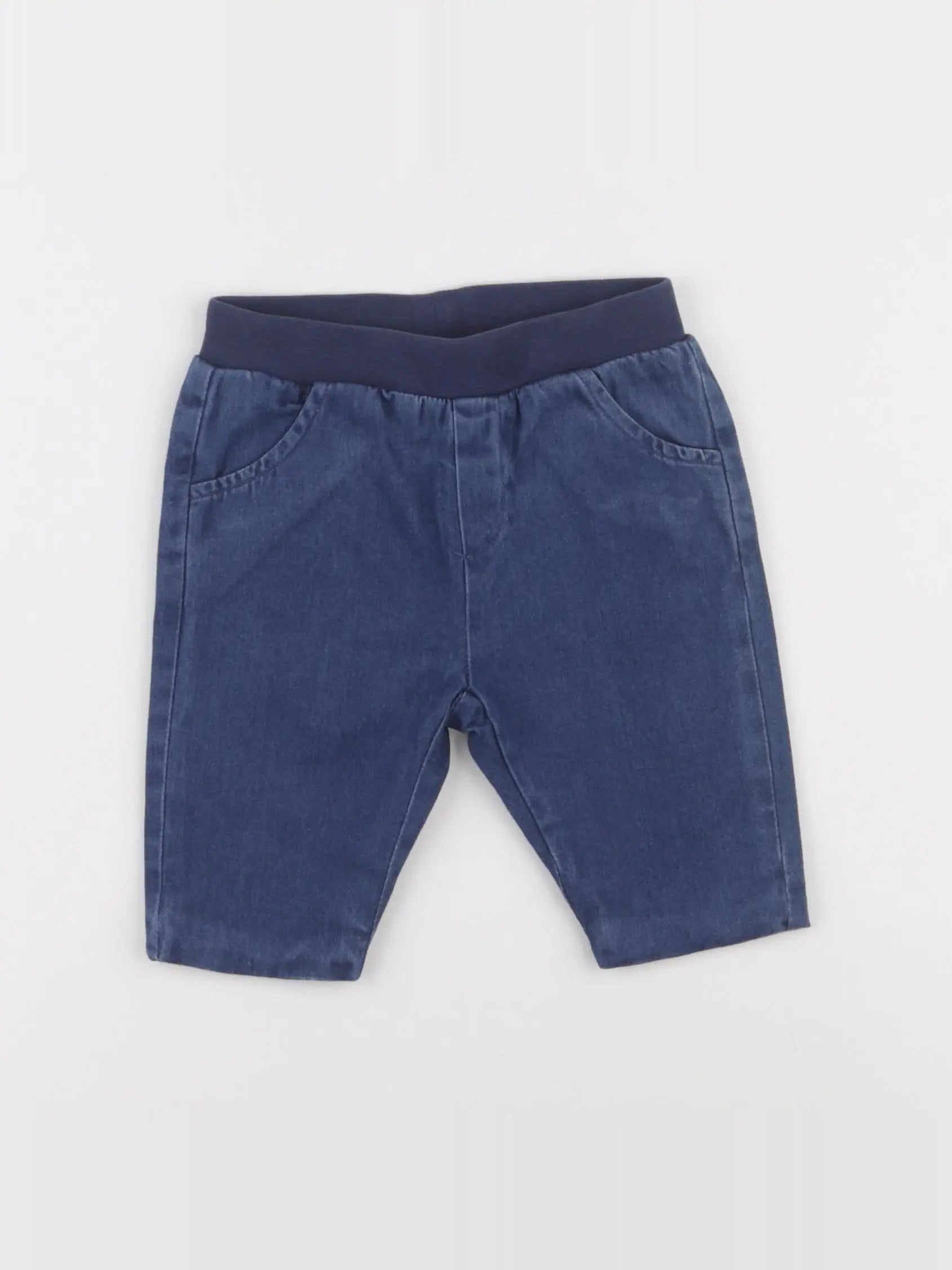 Jacadi - pantalon bleu - 6 mois