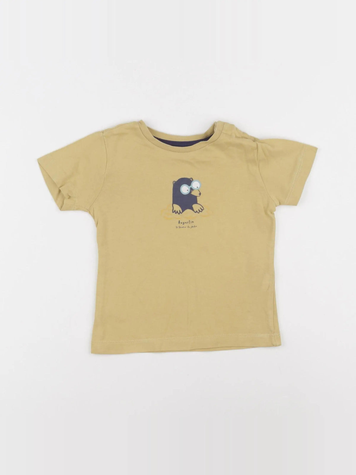 Boutchou - tee-shirt jaune - 12 mois