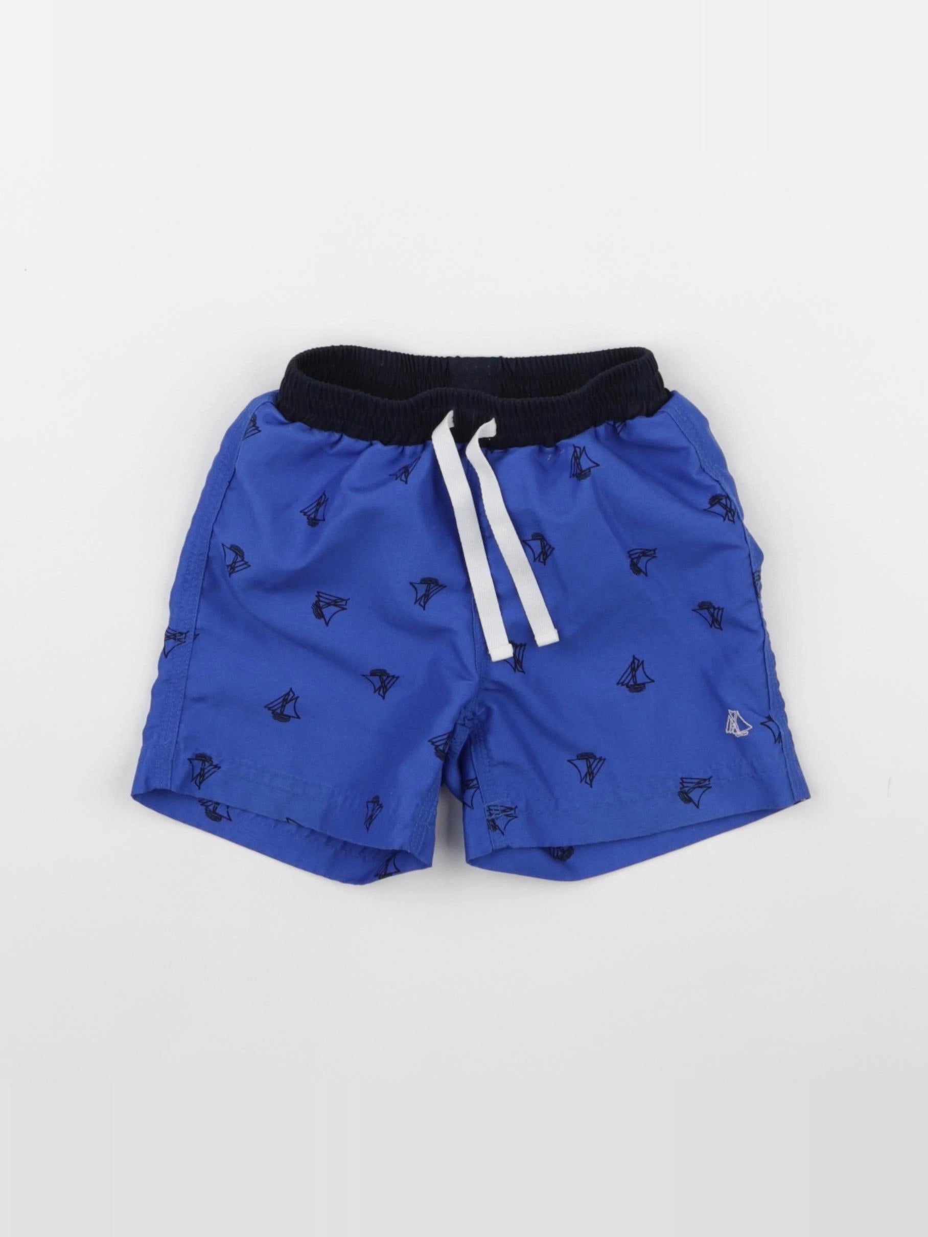 Petit Bateau - maillot de bain bleu - 18 mois