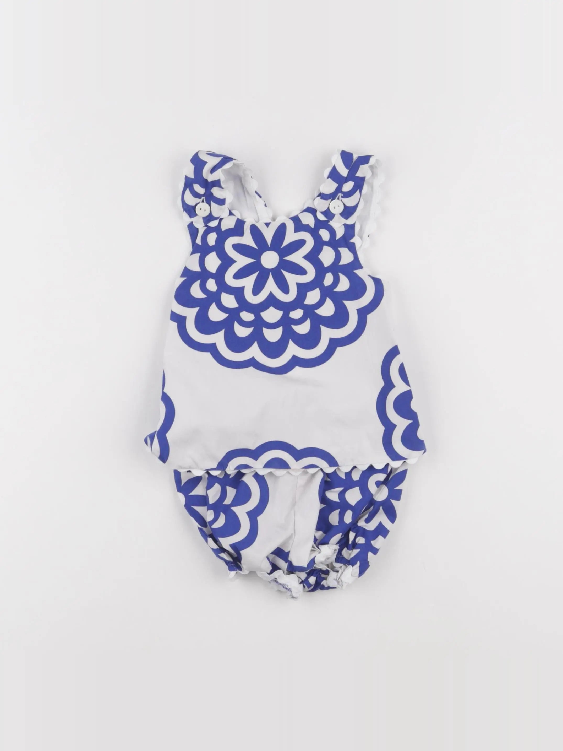 Jacadi - ensemble bleu - 18 mois