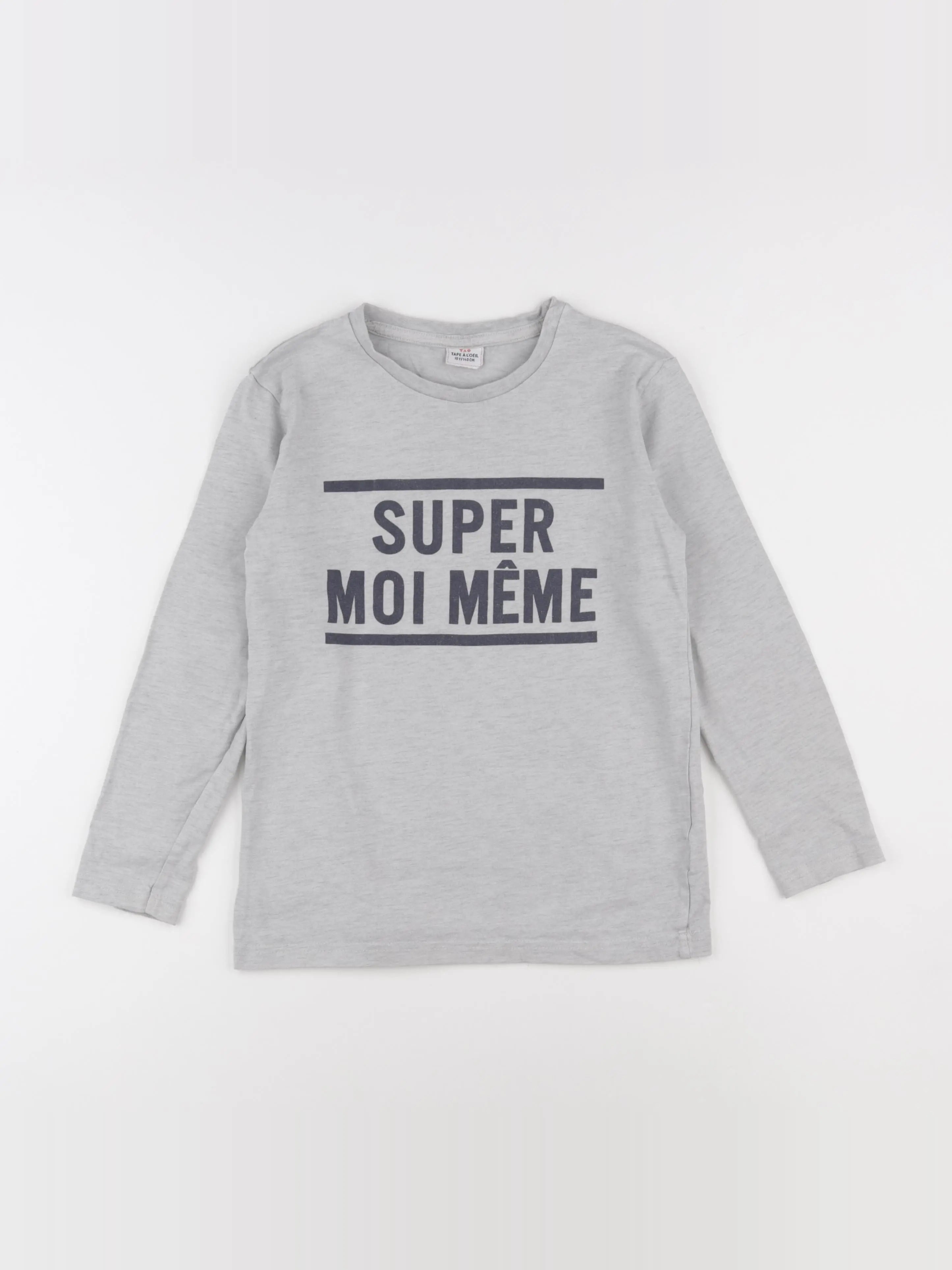 Tape à l'oeil - tee-shirt gris - 10 ans