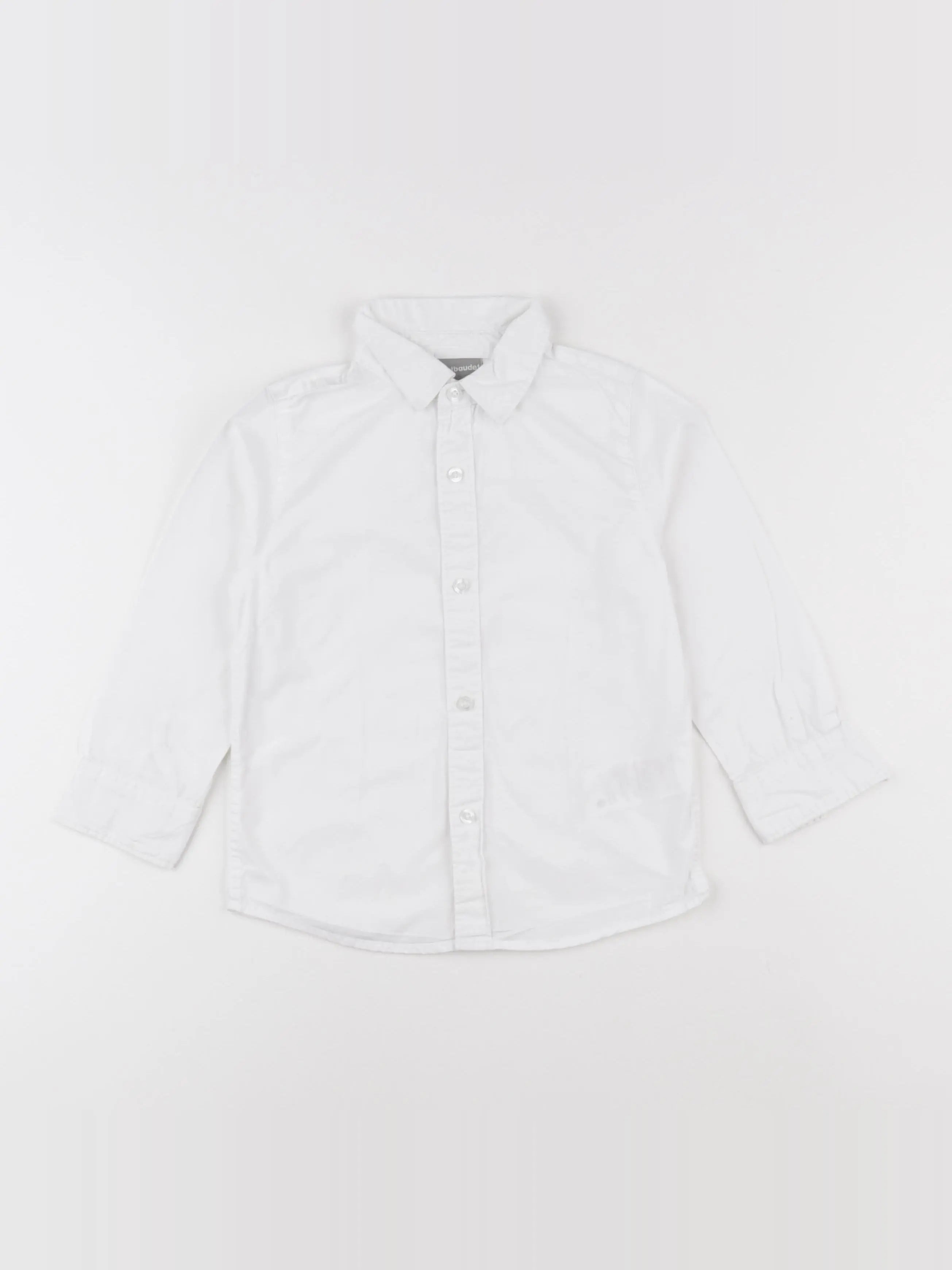 Vertbaudet - chemise blanc - 4 ans