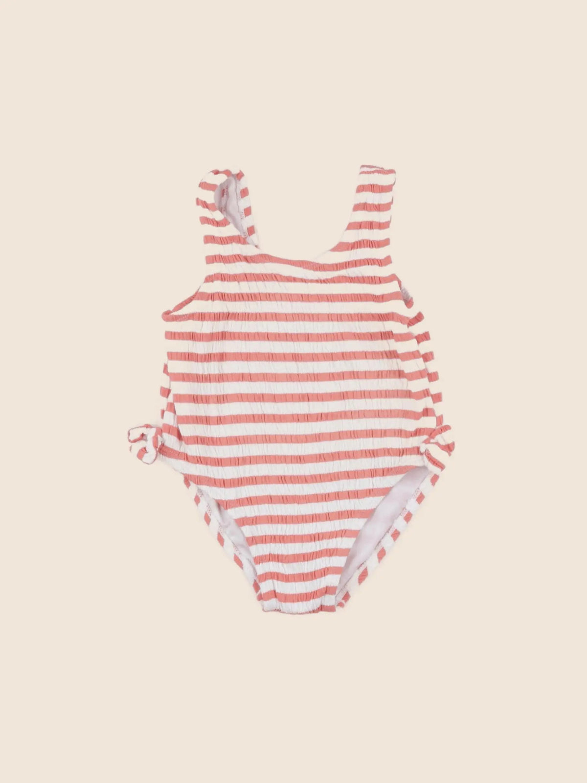 Vertbaudet - maillot de bain orange - 12/18 mois