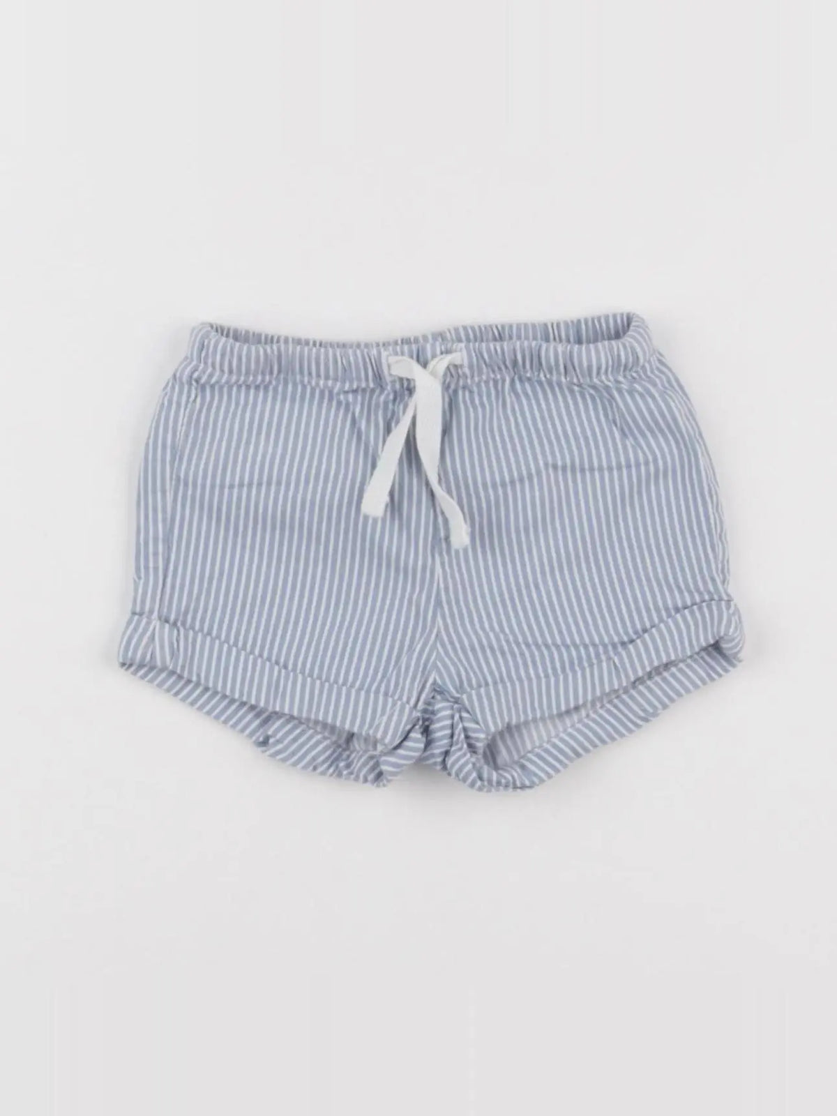 H&M - short bleu - 3 mois