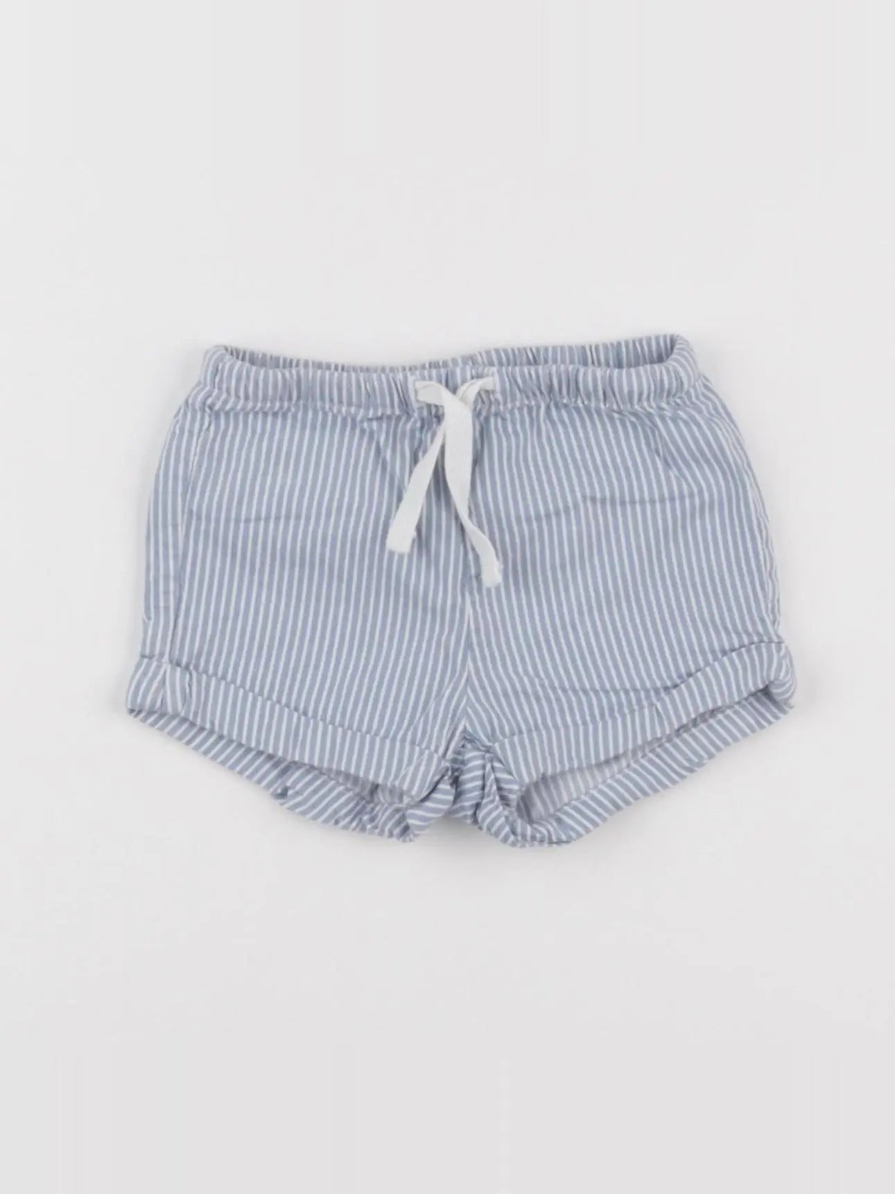 H&M - short bleu - 3 mois