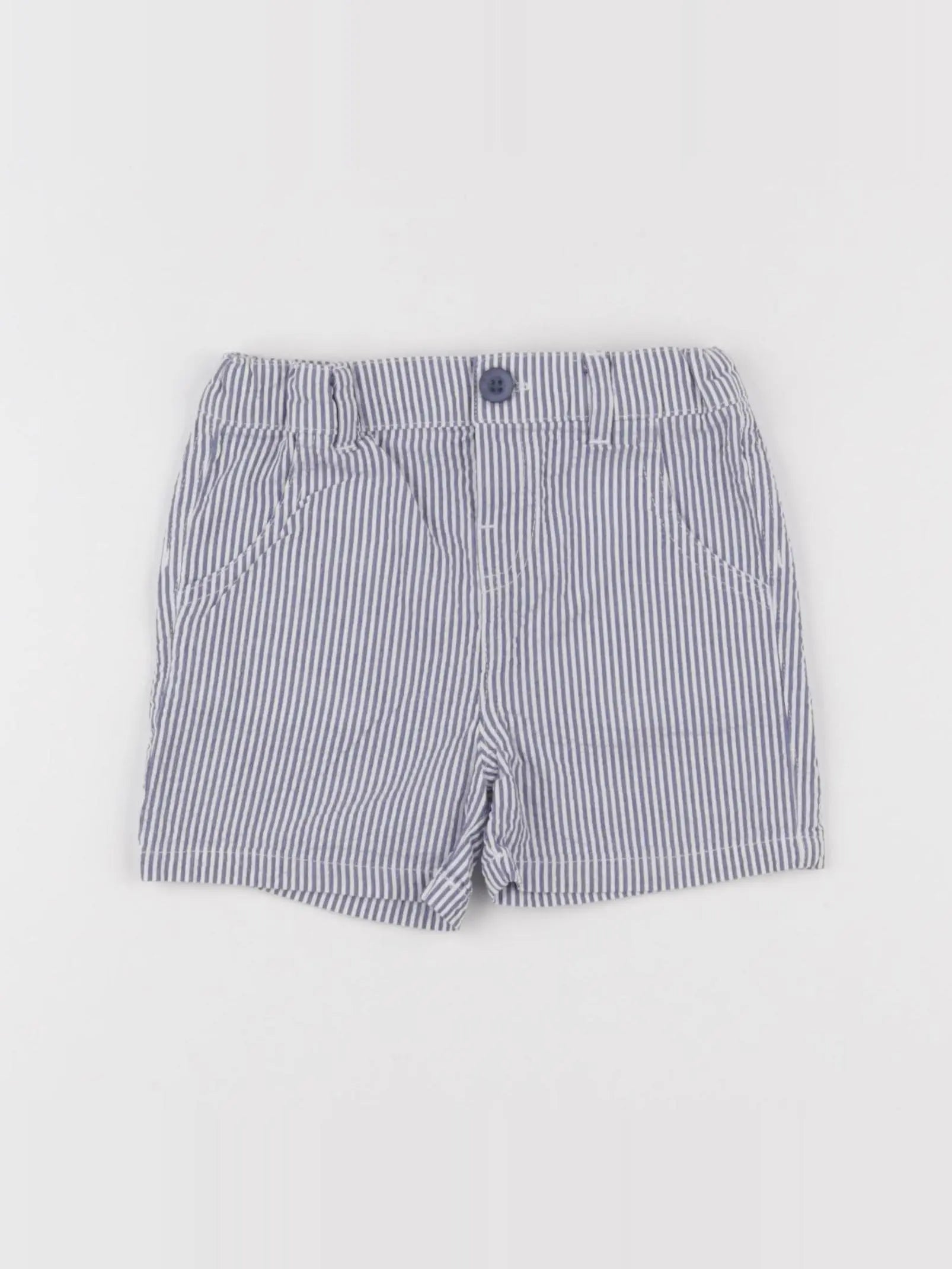 La Redoute - short bleu - 2 ans