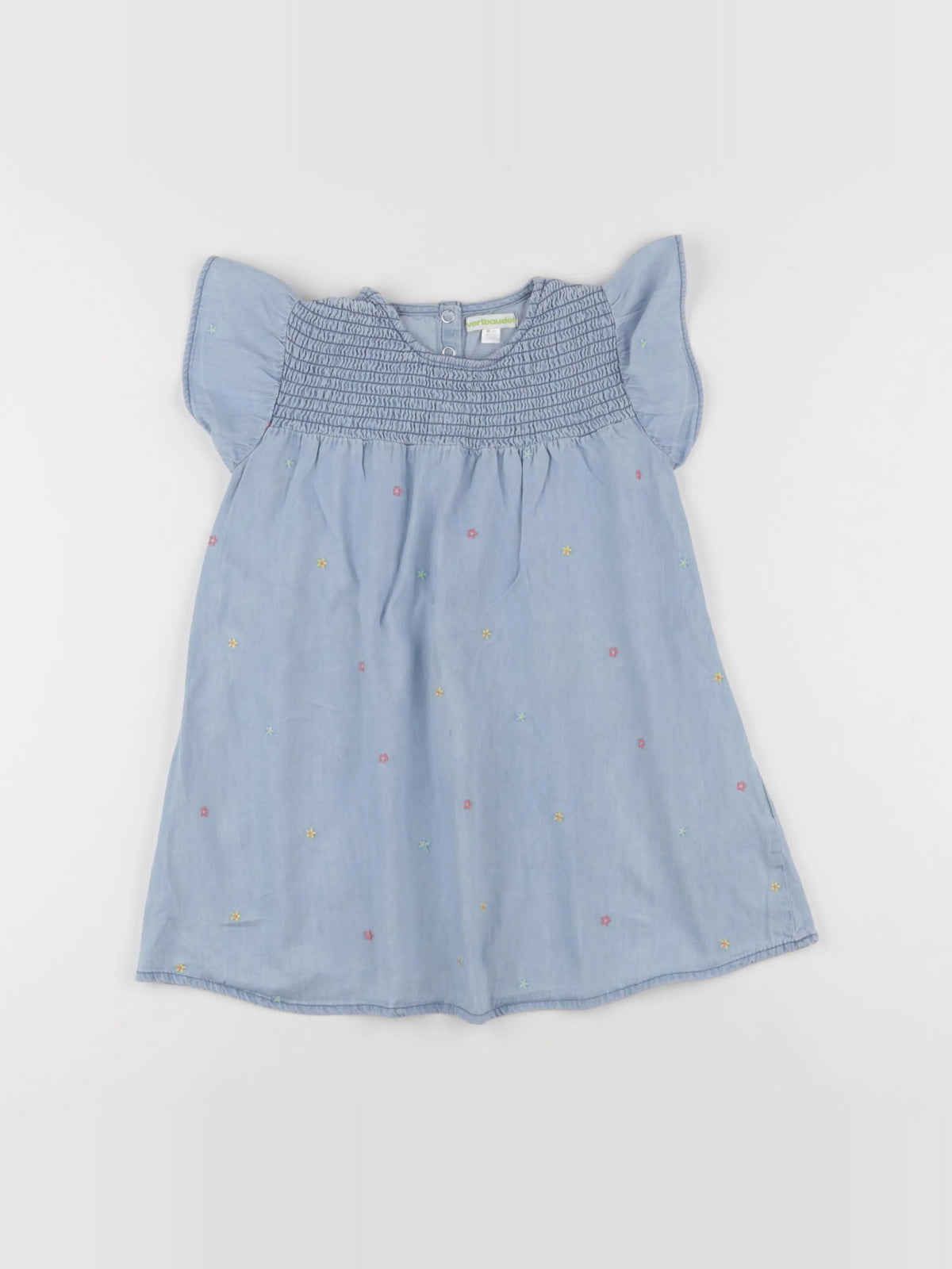 Vertbaudet - robe bleu - 3 ans