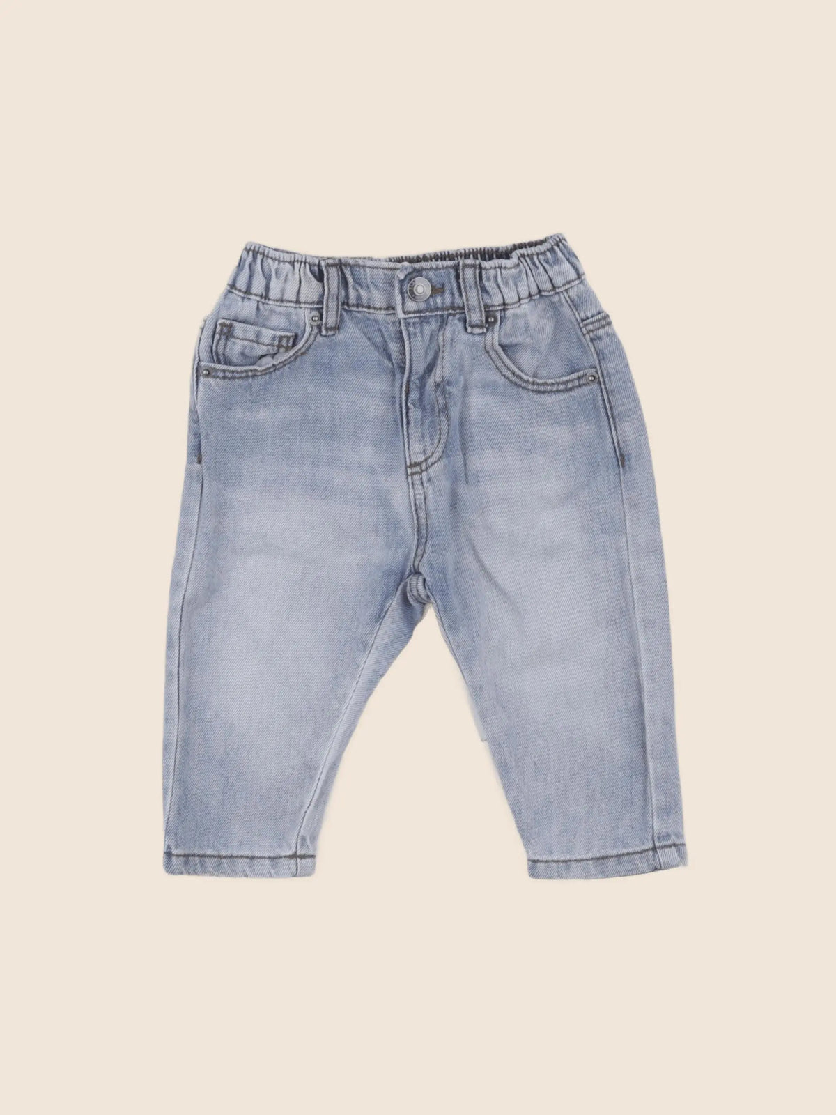 Zara - jean bleu - 9/12 mois