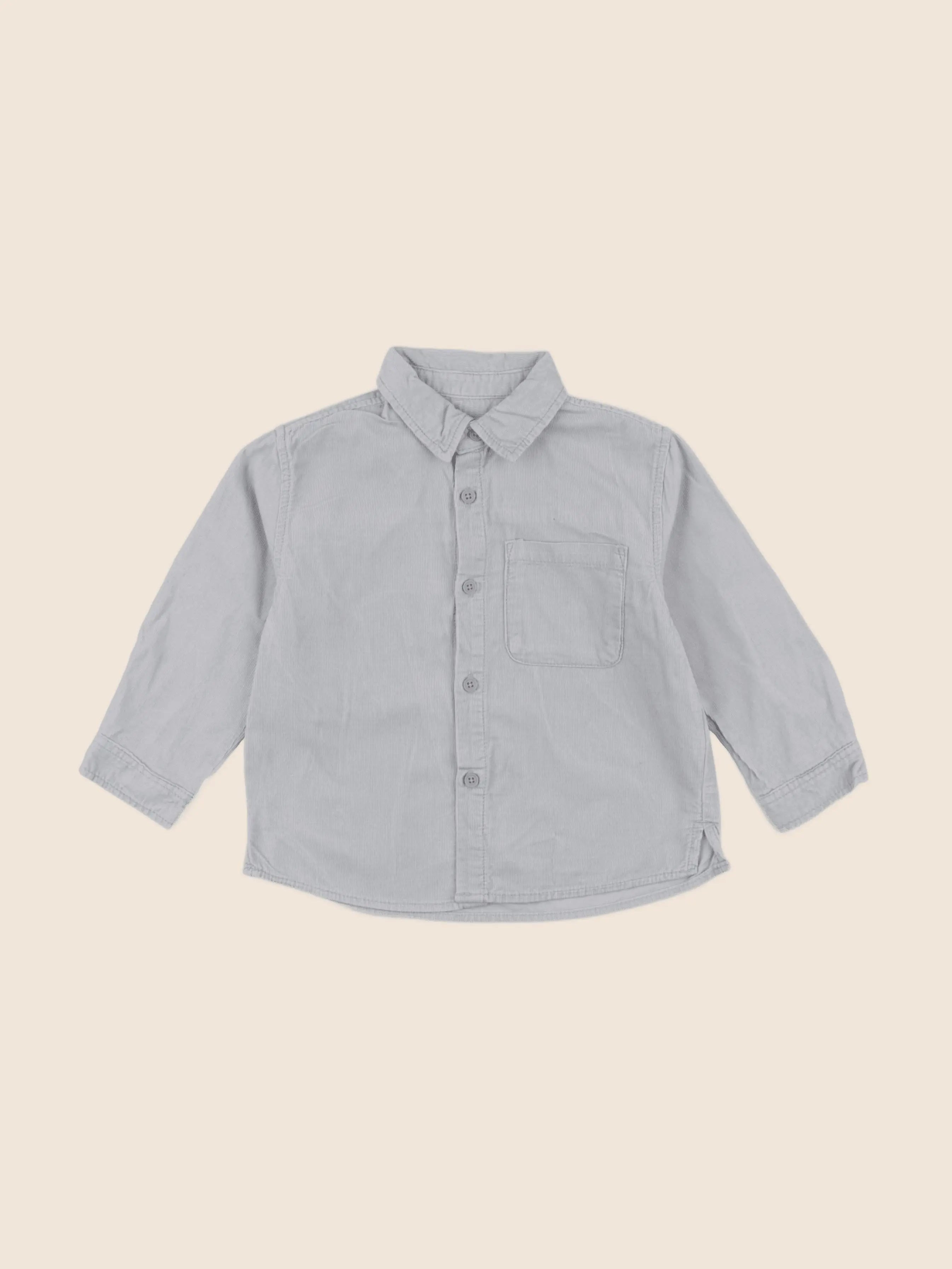 Zara - chemise gris - 18/24 mois