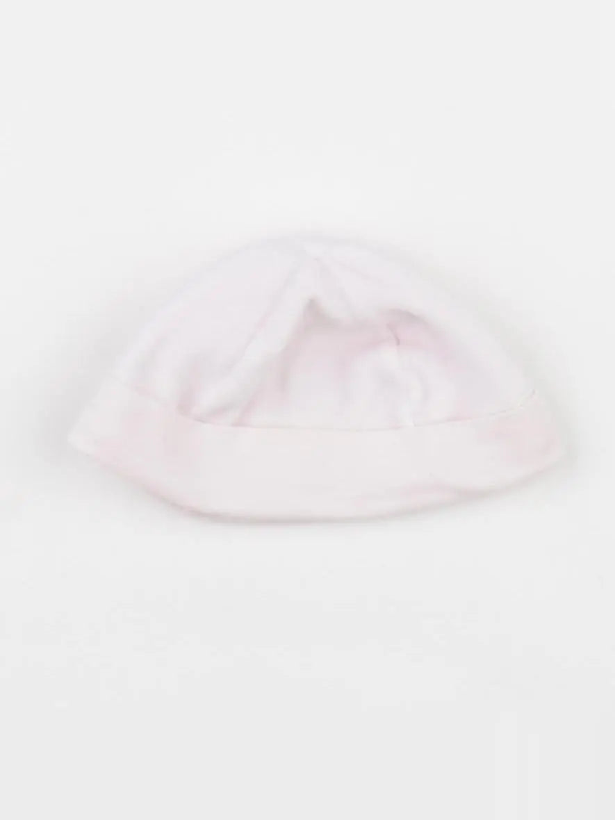 Petit Bateau - bonnet rose - 0 mois