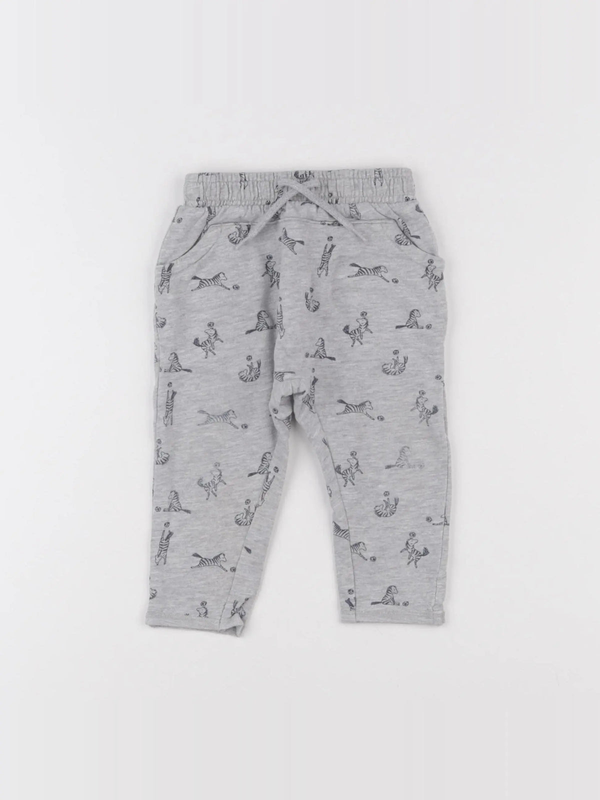 Vertbaudet - jogging gris - 9 mois