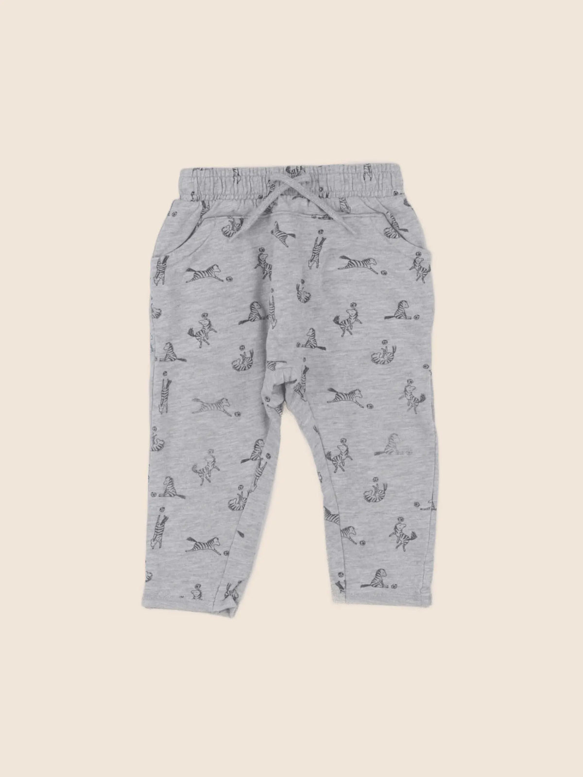 Vertbaudet - jogging gris - 9 mois