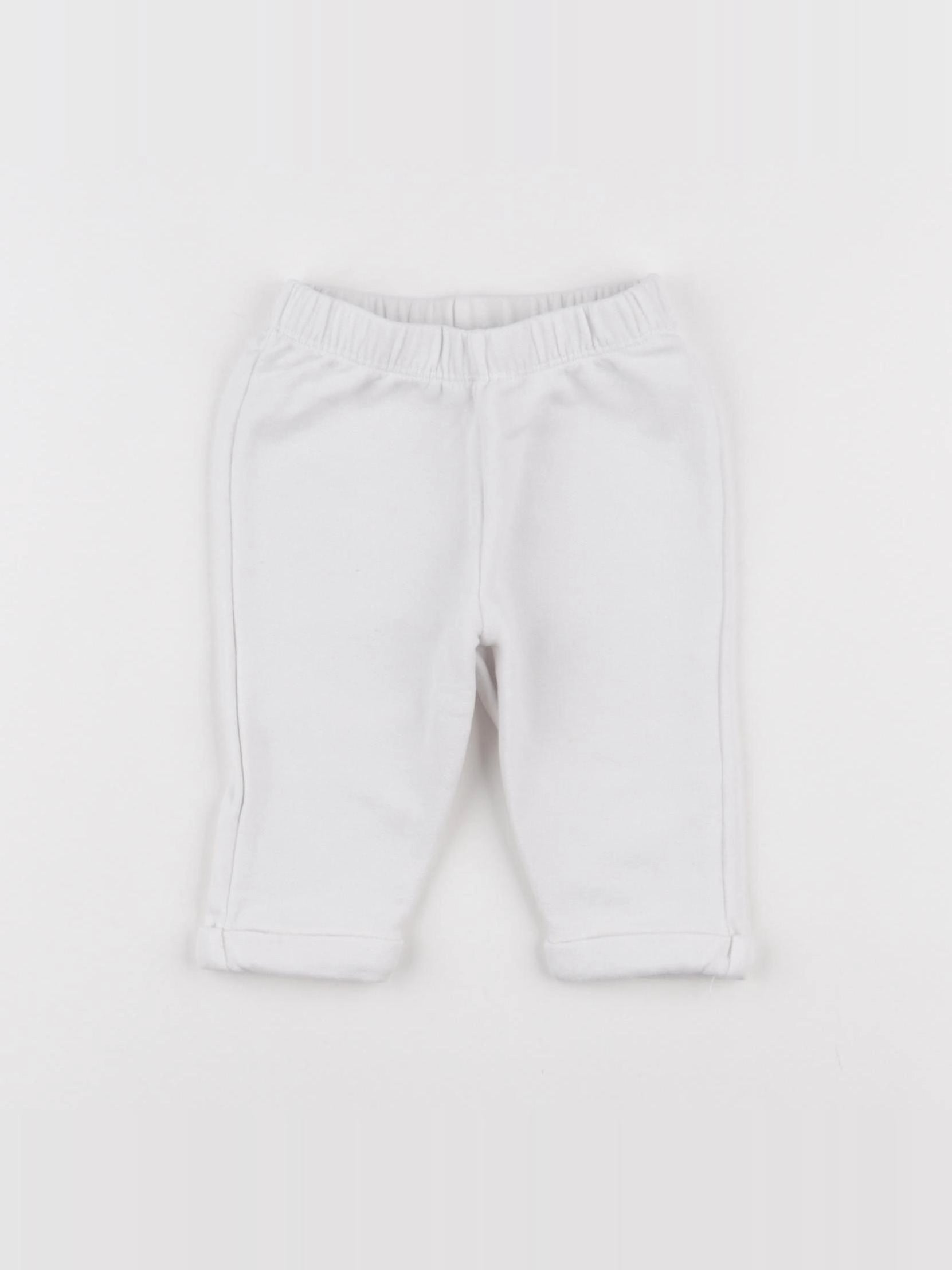 Buissonnière - pantalon blanc - 3/6 mois