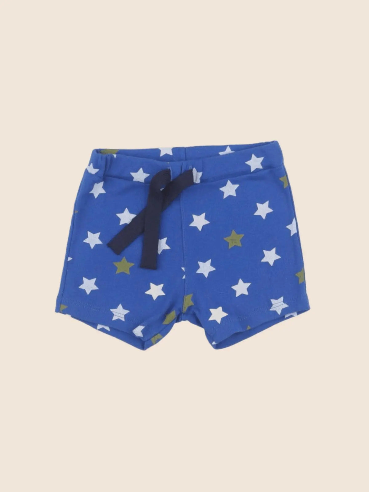 Petit Bateau - short bleu - 6 mois