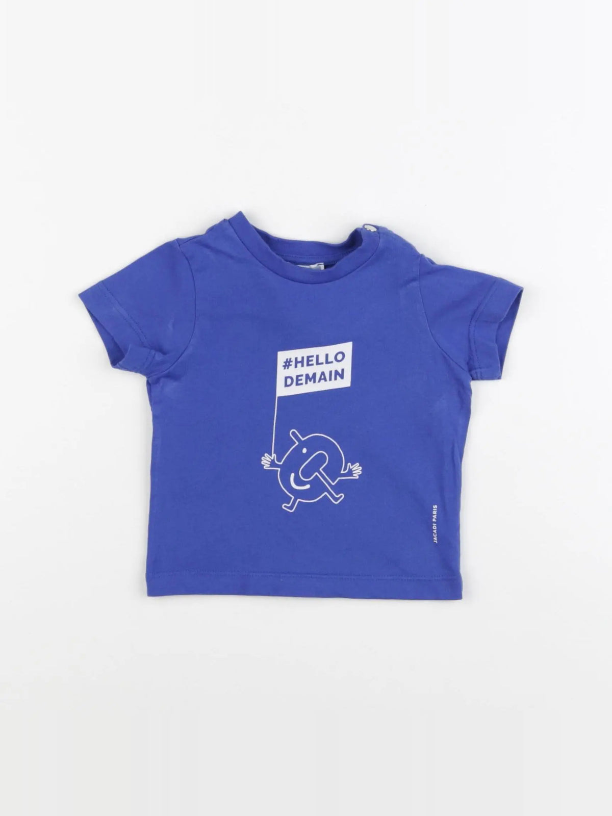 Jacadi - tee-shirt bleu - 6 mois