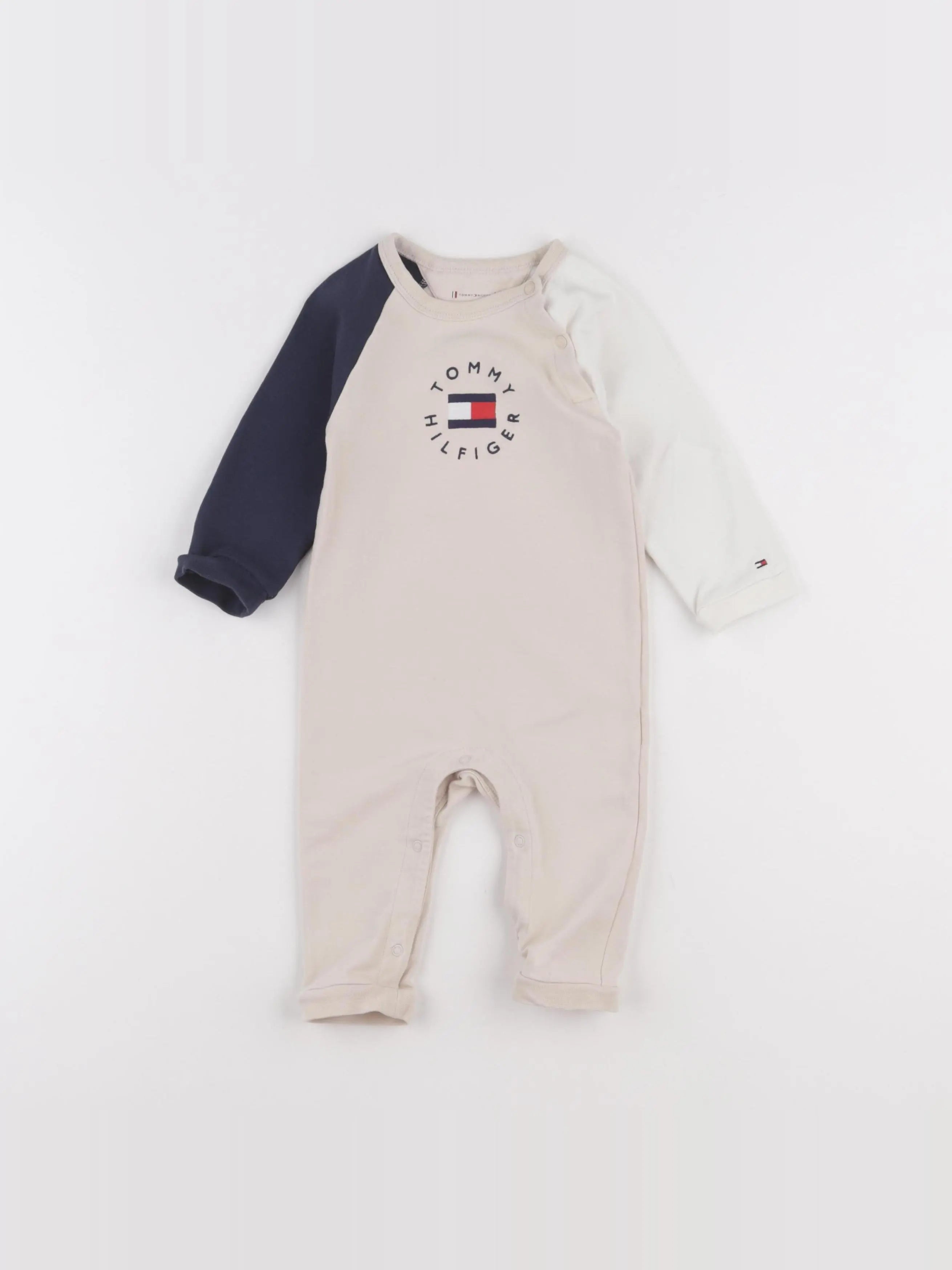 Tommy Hilfiger - combinaison beige - 6/9 mois