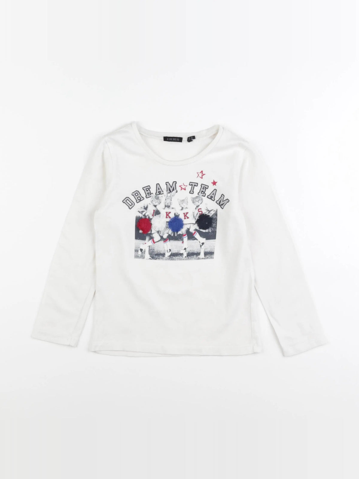 IKKS - tee-shirt blanc - 4 ans