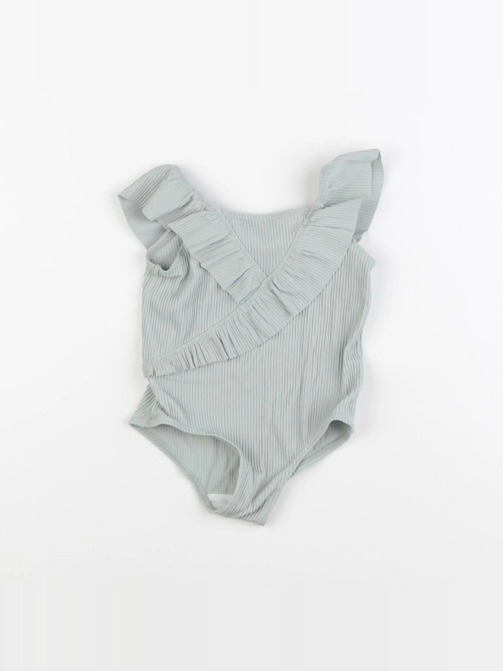 H&M - maillot de bain vert - 9/12 mois