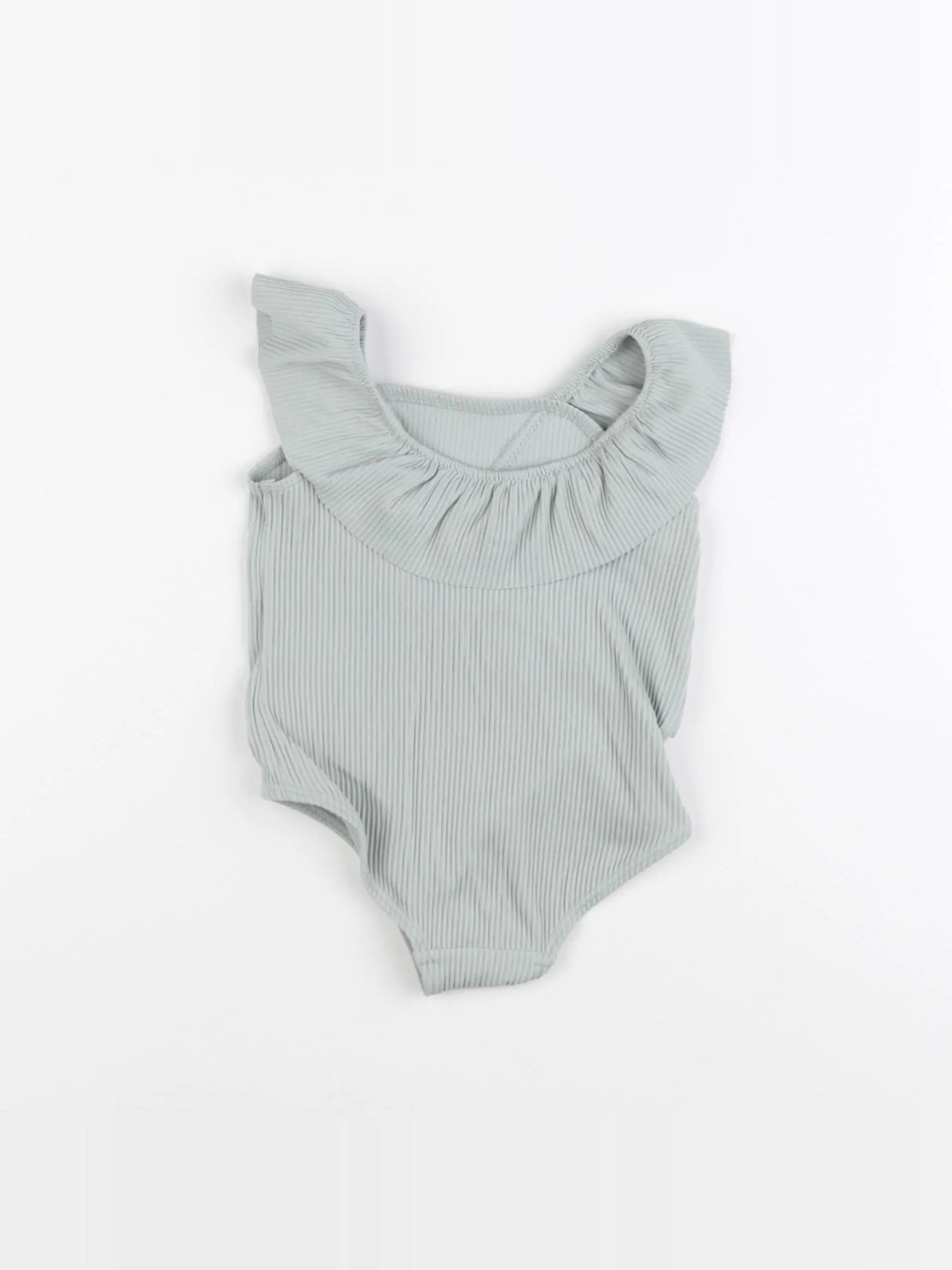 H&M - maillot de bain vert - 9/12 mois
