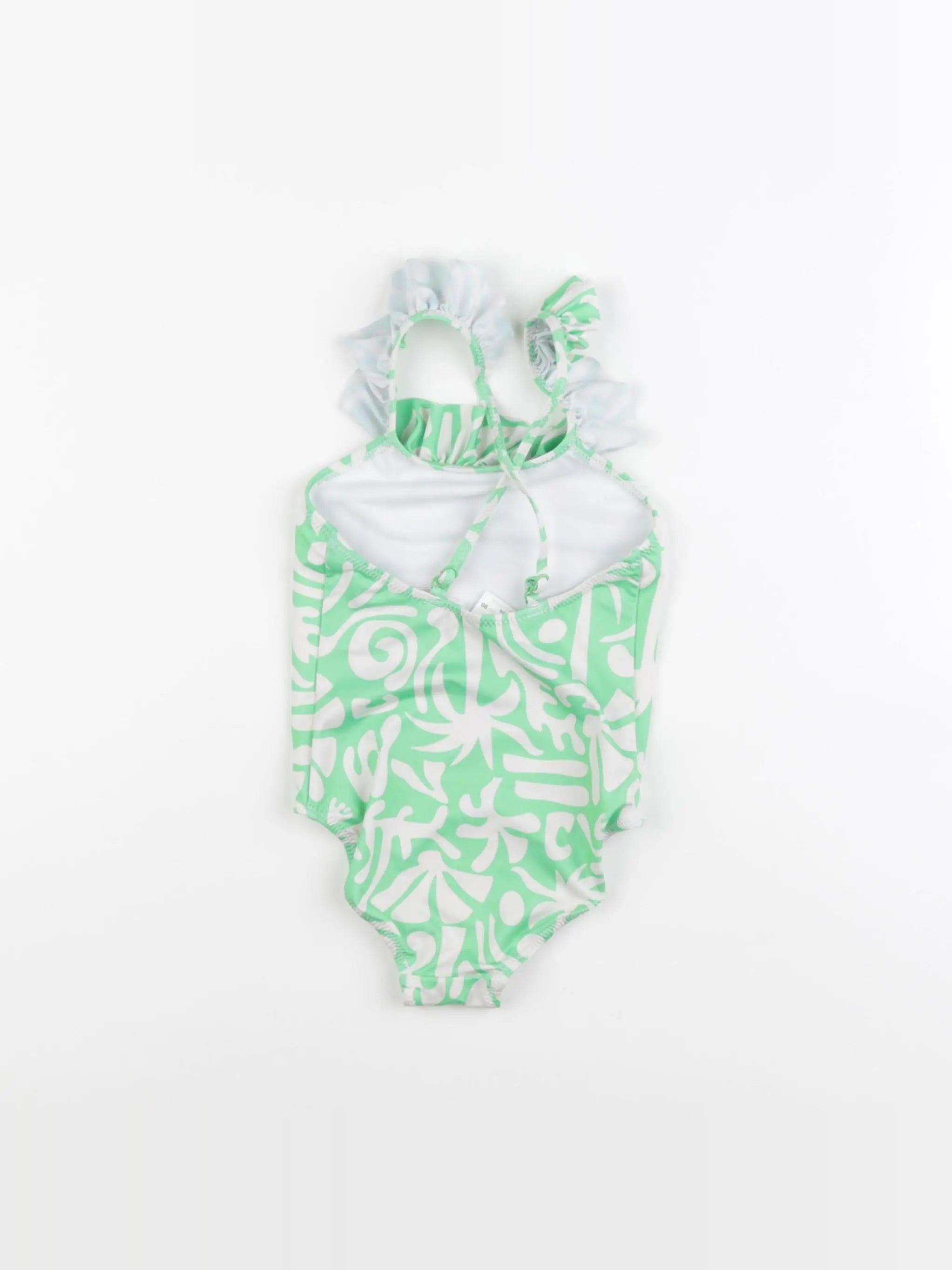 Zara - maillot de bain vert - 2/3 ans