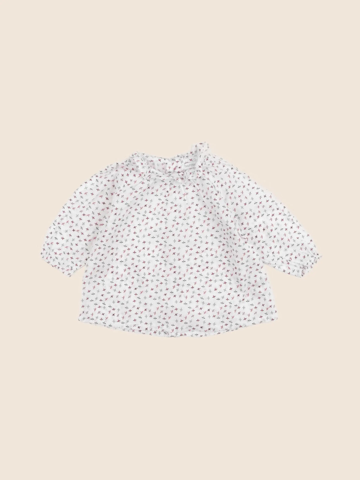 Boutchou - blouse multicolore - 6 mois
