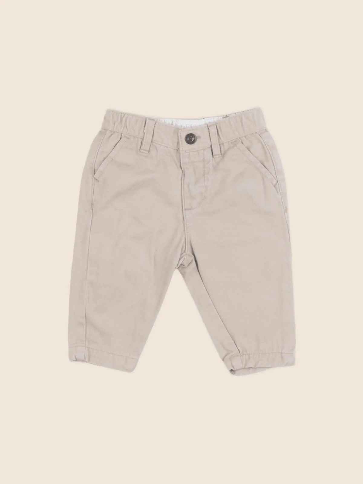 Natalys - pantalon beige - 6 mois