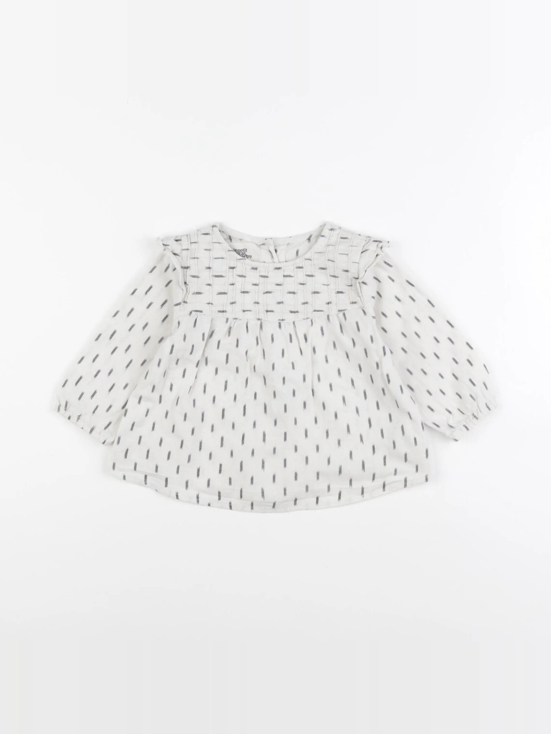 Lucas du Tertre - blouse beige - 12/18 mois