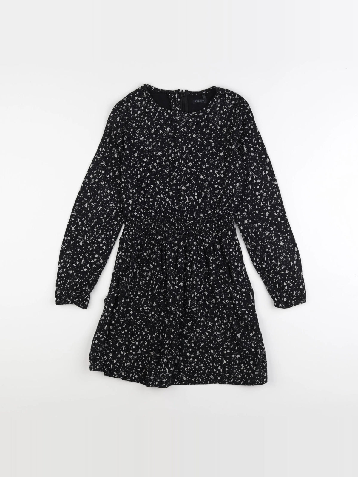 IKKS - robe noir - 10 ans