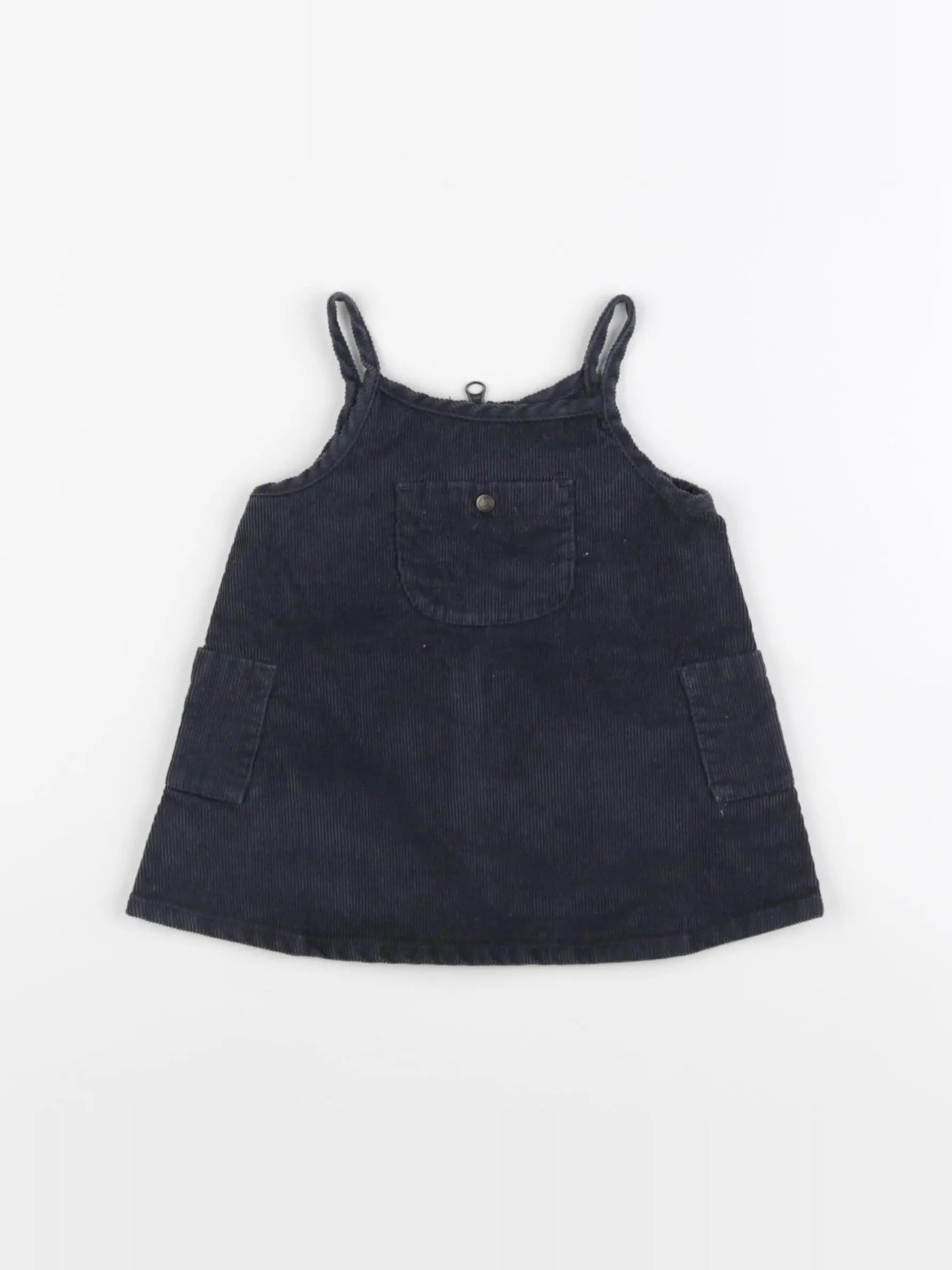 Petit Bateau - robe noir - 3 mois