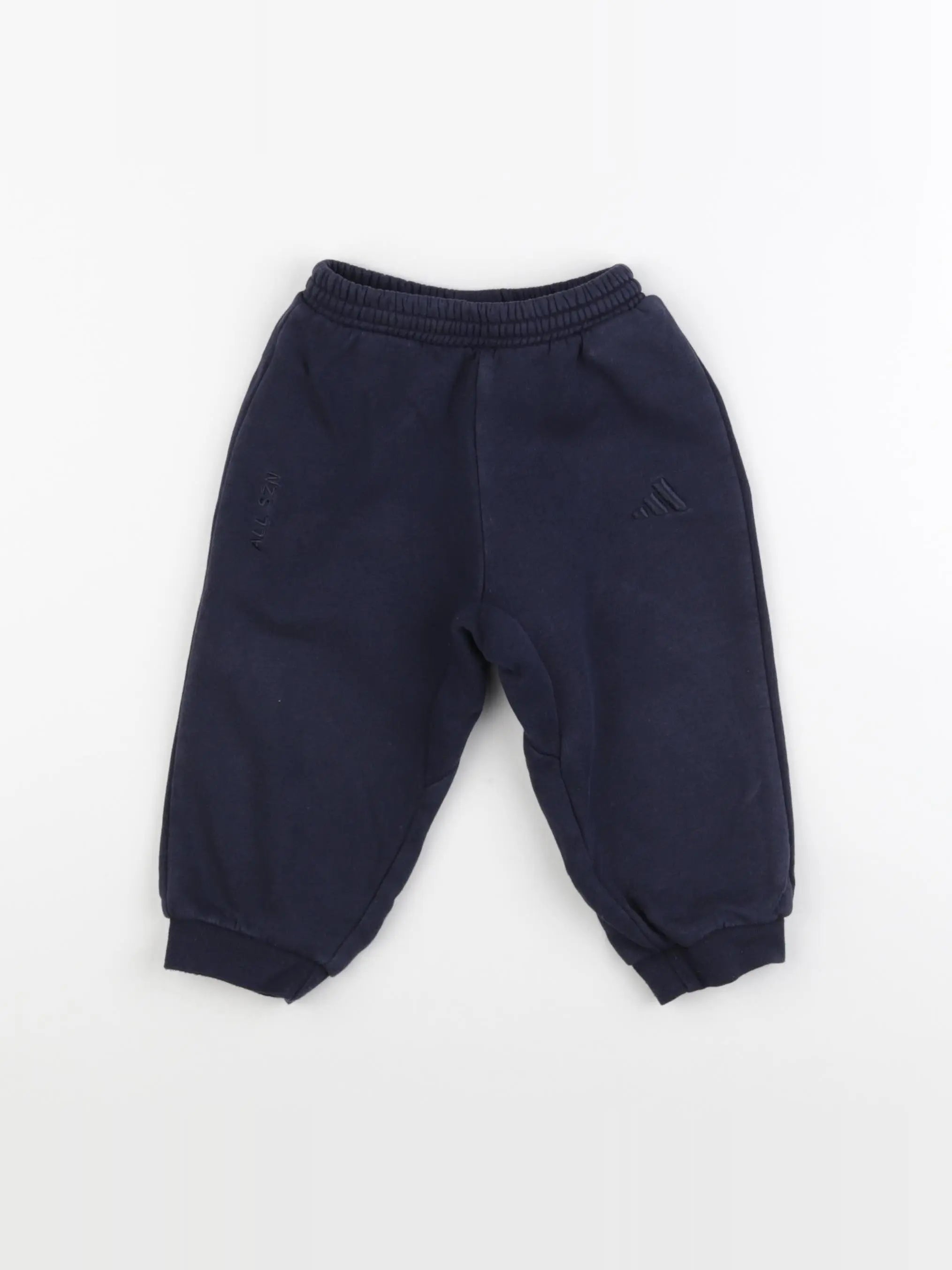 Adidas - jogging bleu - 9/12 mois