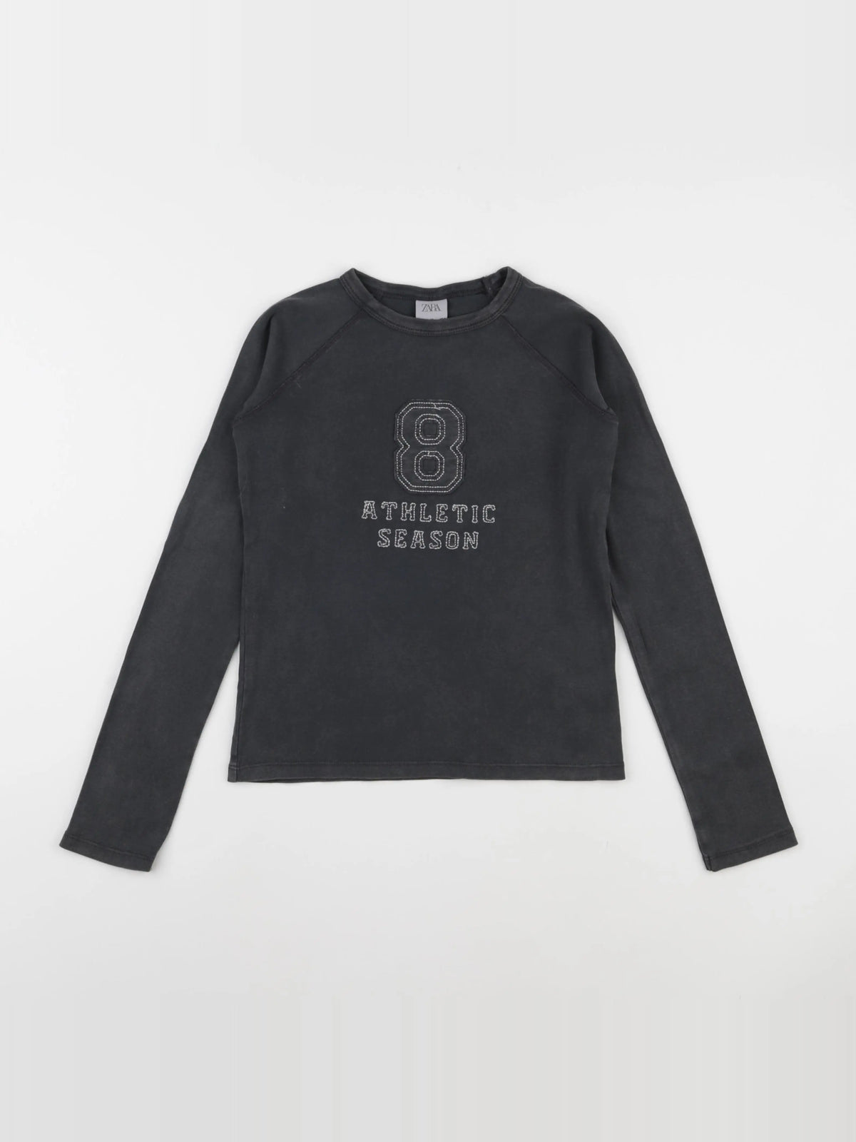 Zara - tee-shirt gris - 11/12 ans