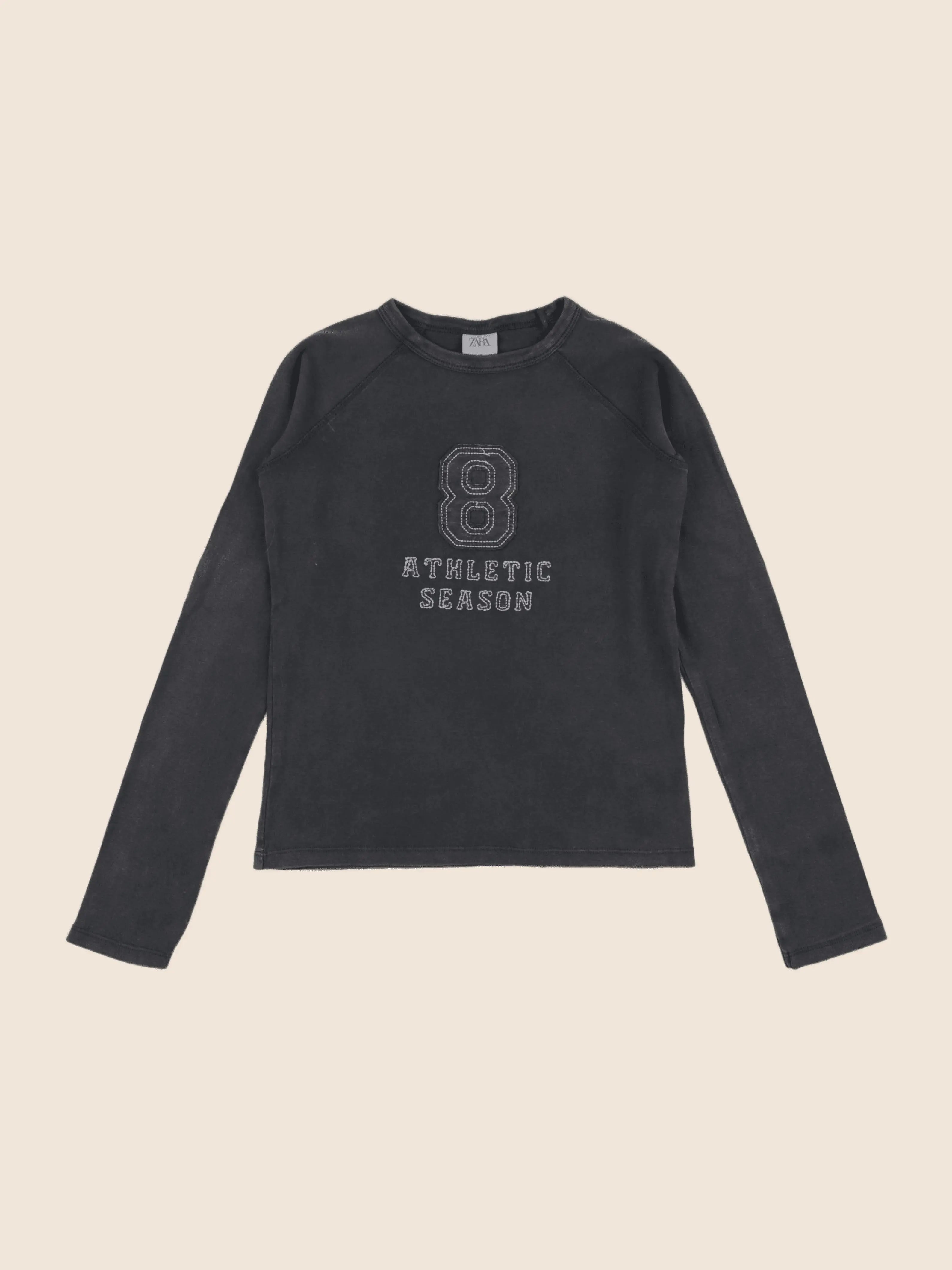Zara - tee-shirt gris - 11/12 ans