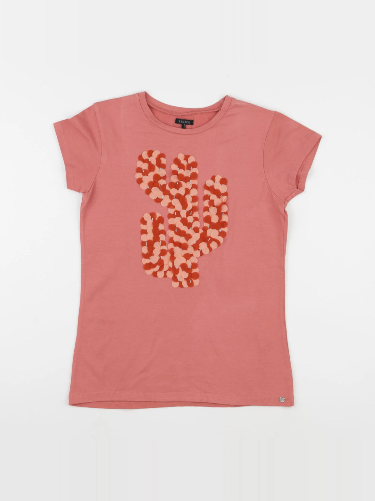 IKKS - tee-shirt rose - 12 ans
