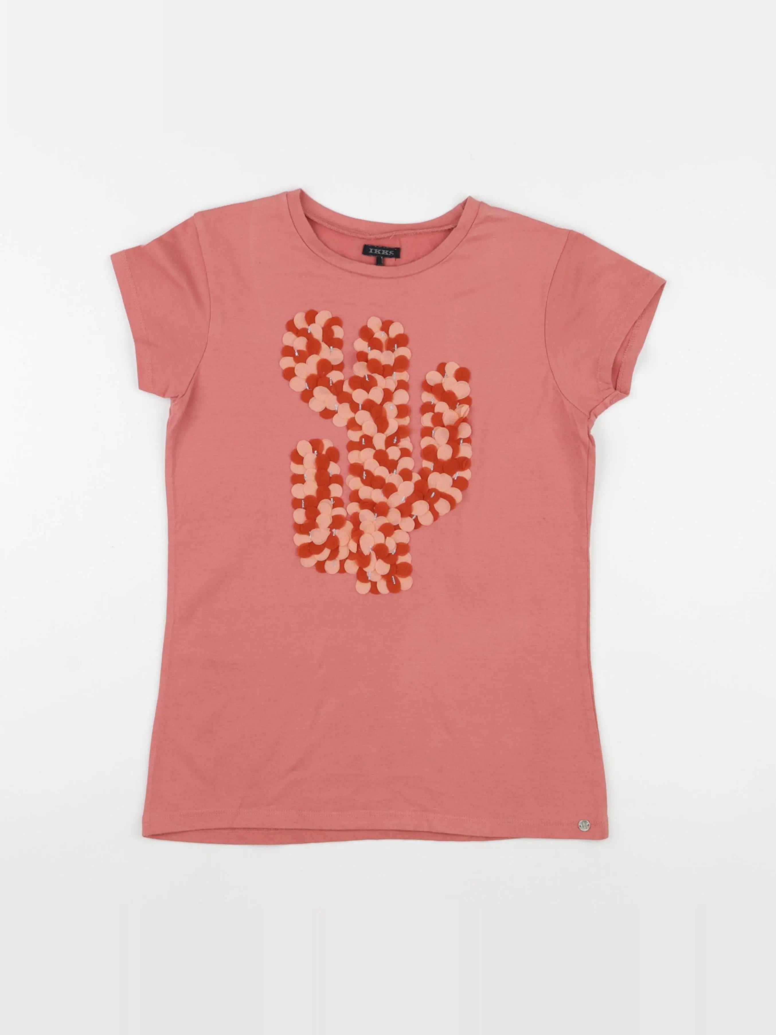 IKKS - tee-shirt rose - 12 ans