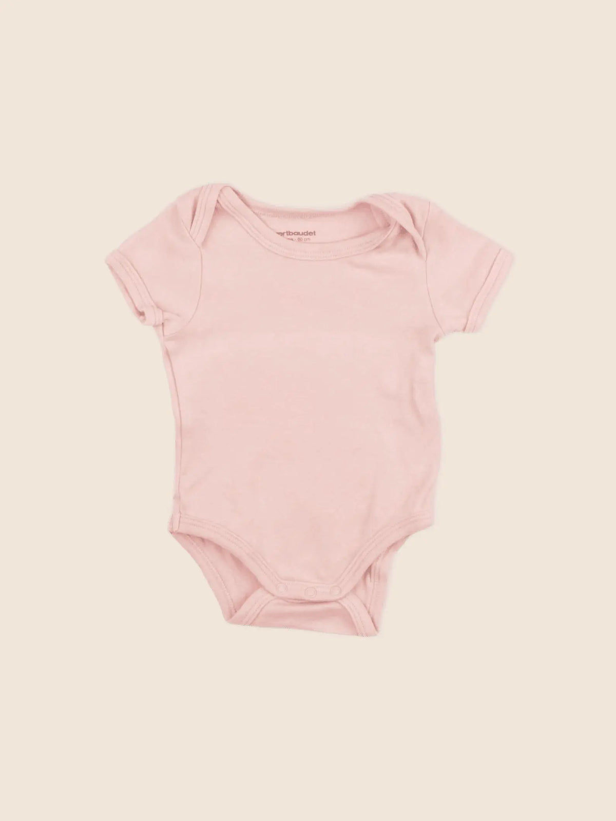 Vertbaudet - body rose - 3 mois