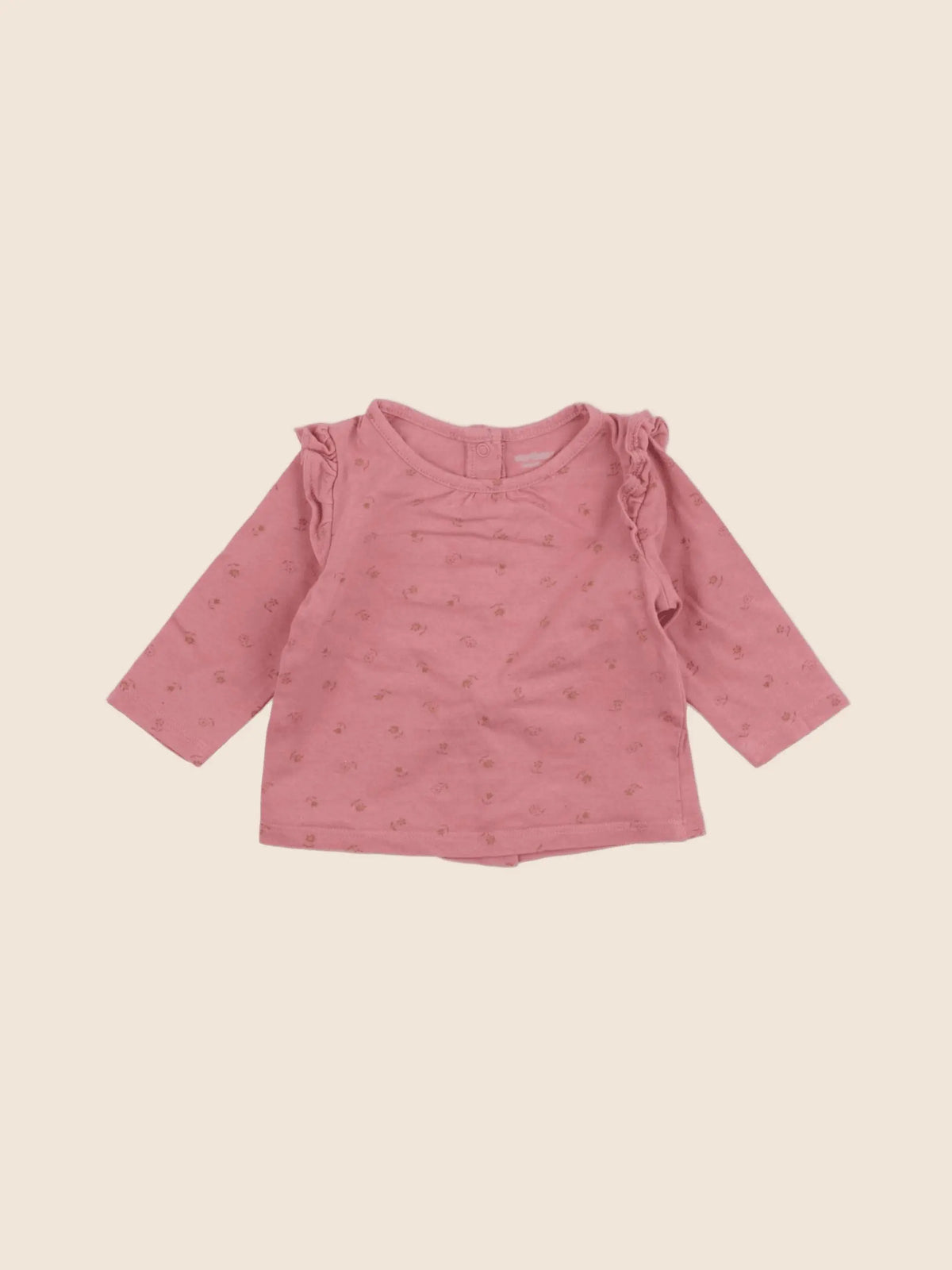 Vertbaudet - tee-shirt rose - 3 mois