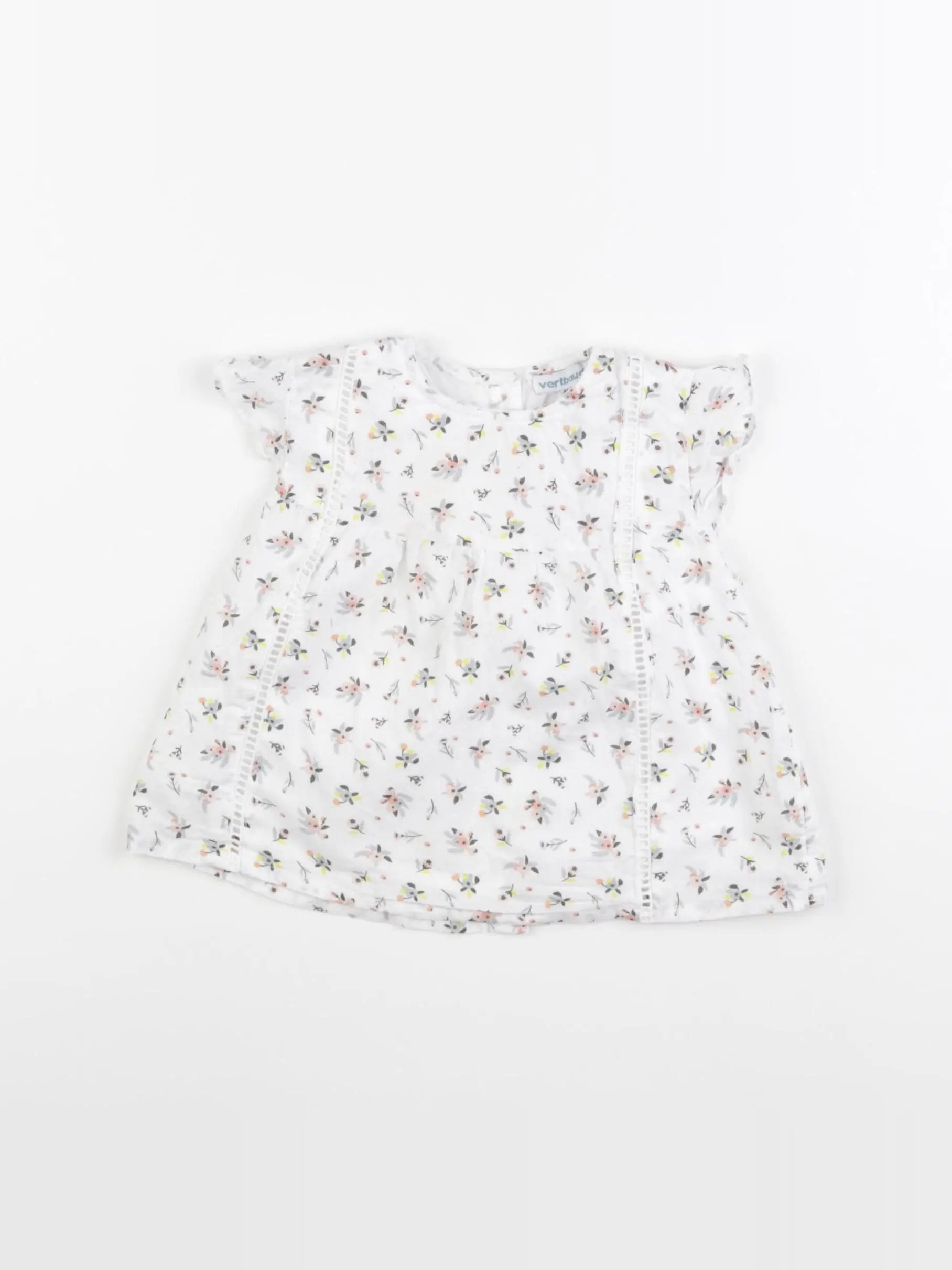 Vertbaudet - blouse multicolore - 18 mois