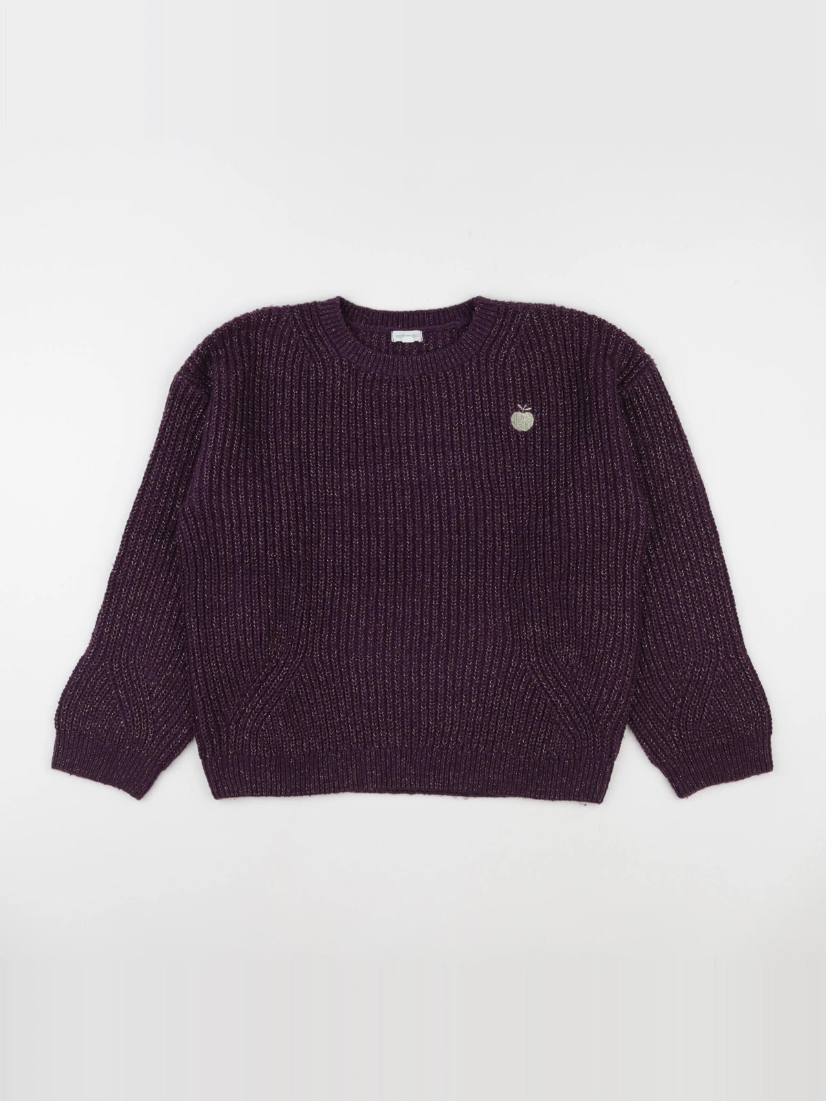 Vertbaudet - pull violet - 14 ans
