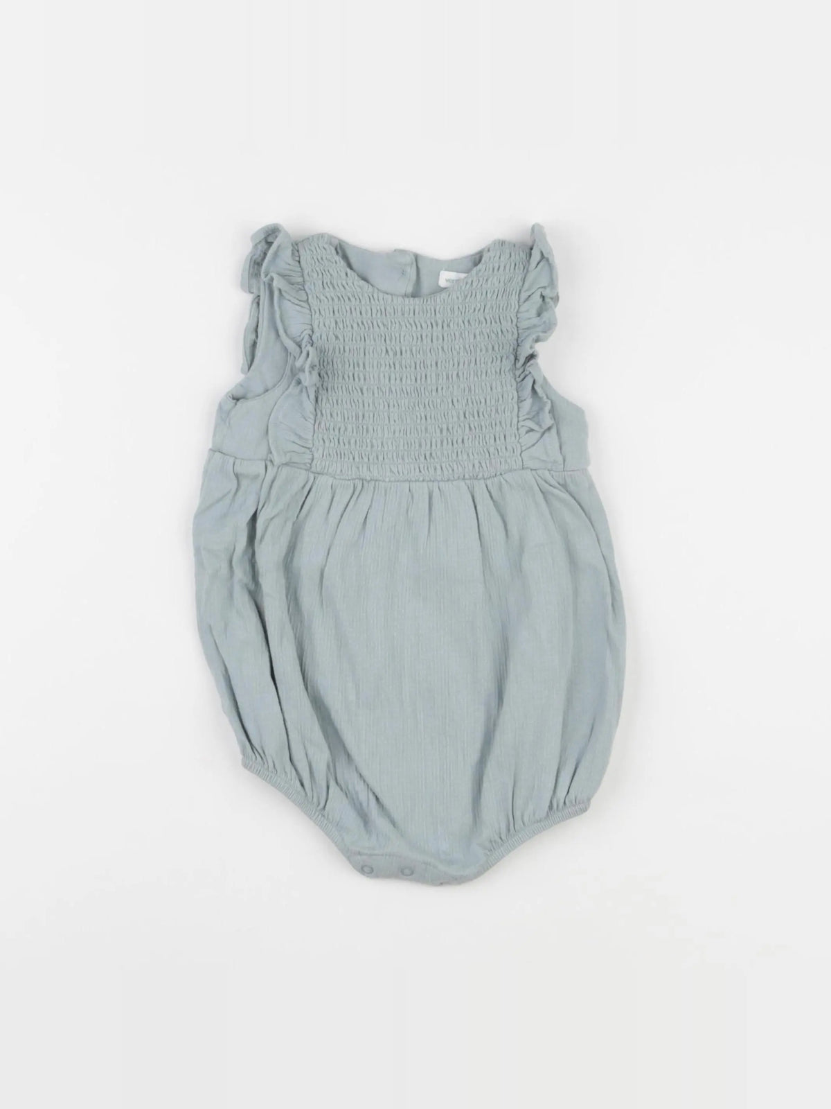 Vertbaudet - combinaison bleu - 12 mois