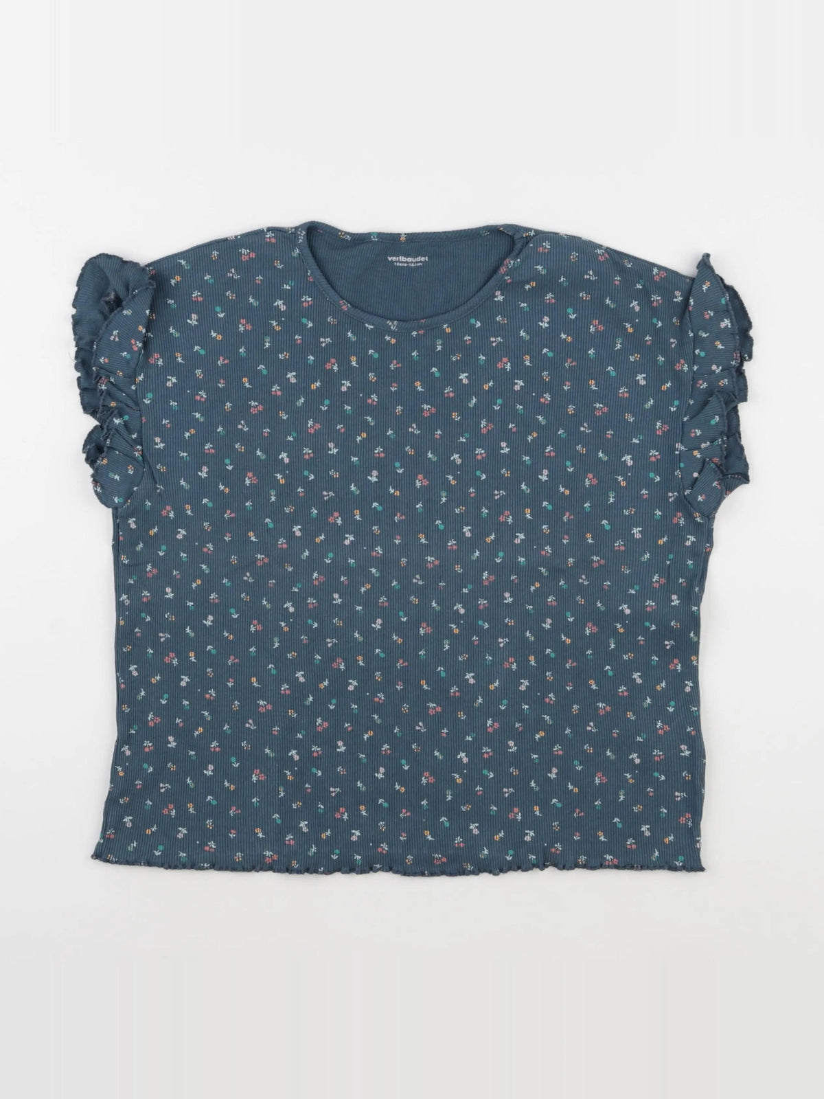 Vertbaudet - tee-shirt vert - 12 ans