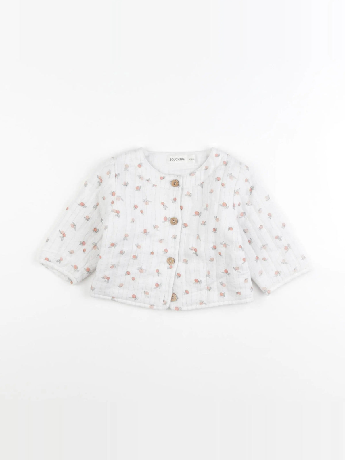 Bouchara - veste blanc - 6 mois