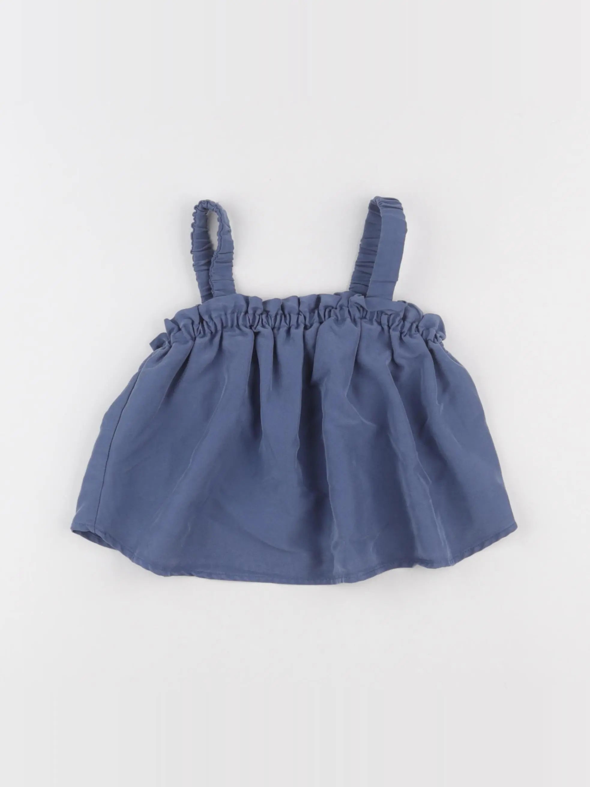 Mango - blouse bleu - 6 ans