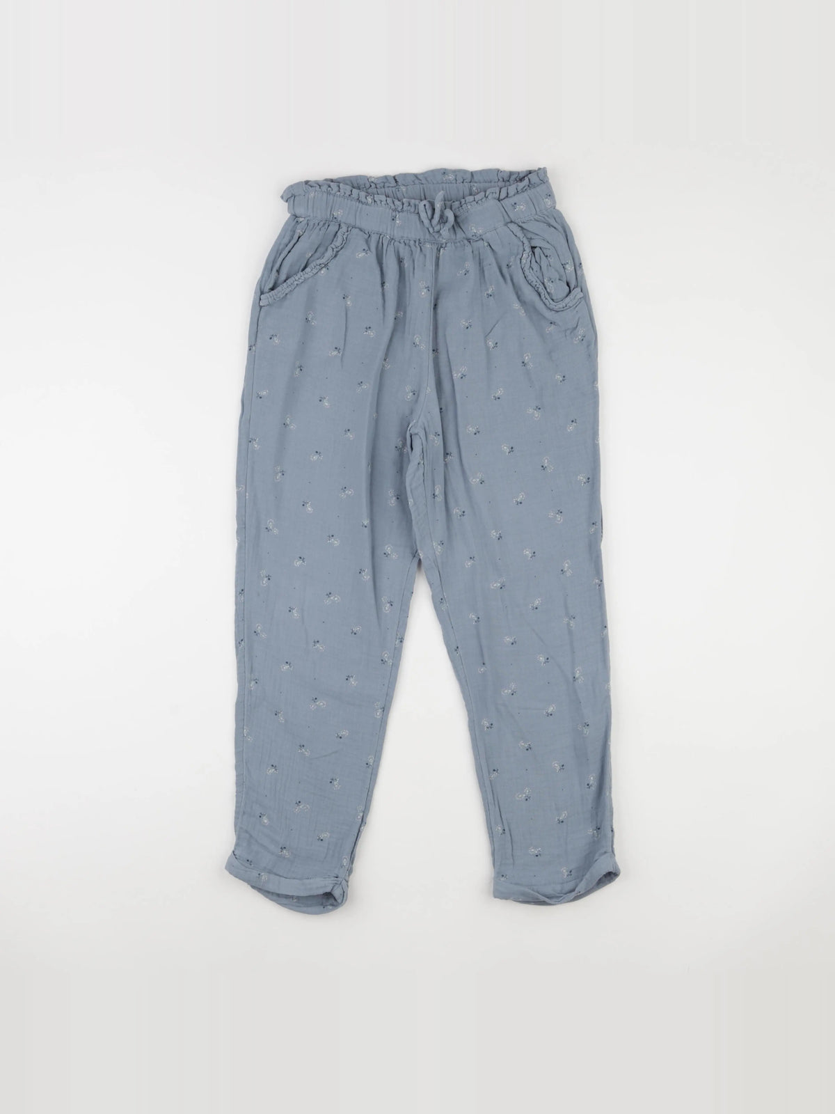 Vertbaudet - pantalon bleu - 12 ans