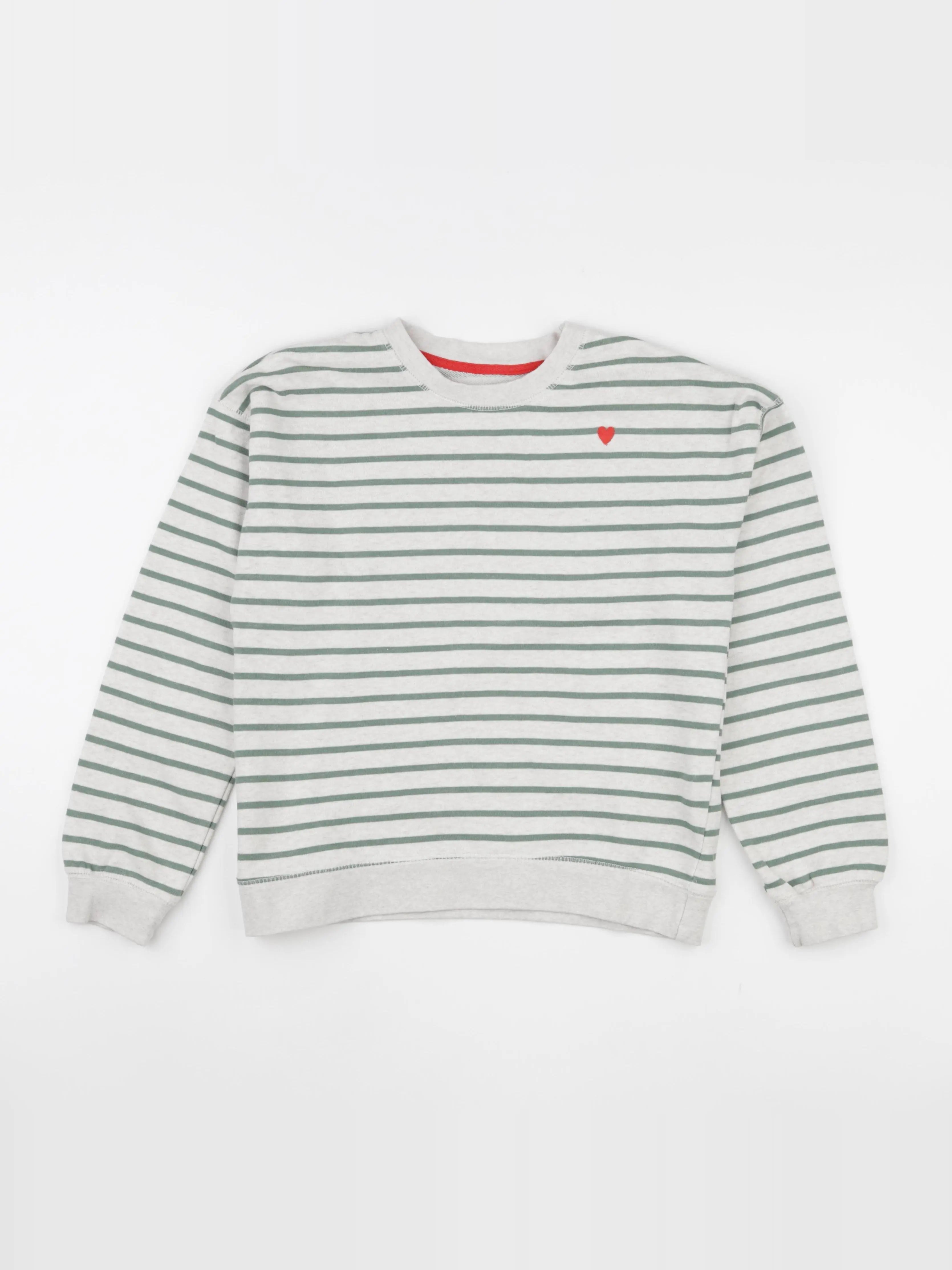 Monoprix - sweat beige - 14 ans