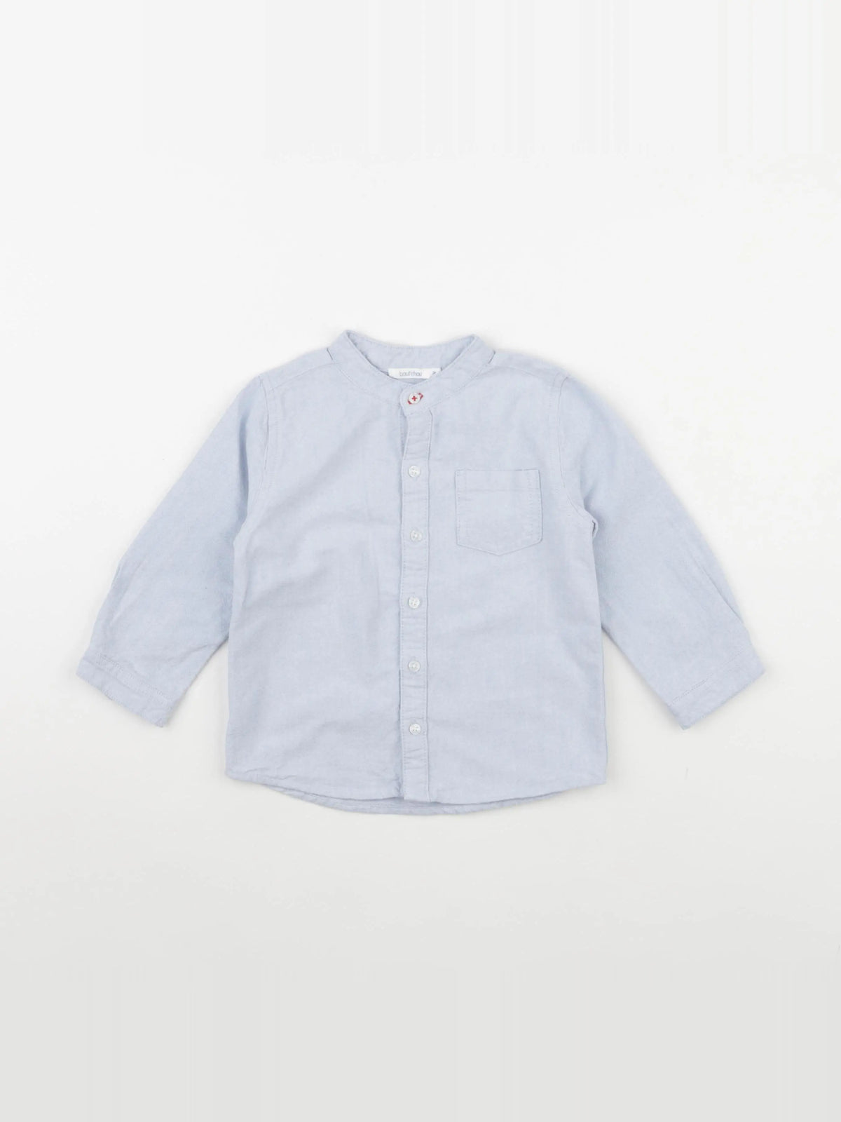 Boutchou - chemise bleu - 24 mois