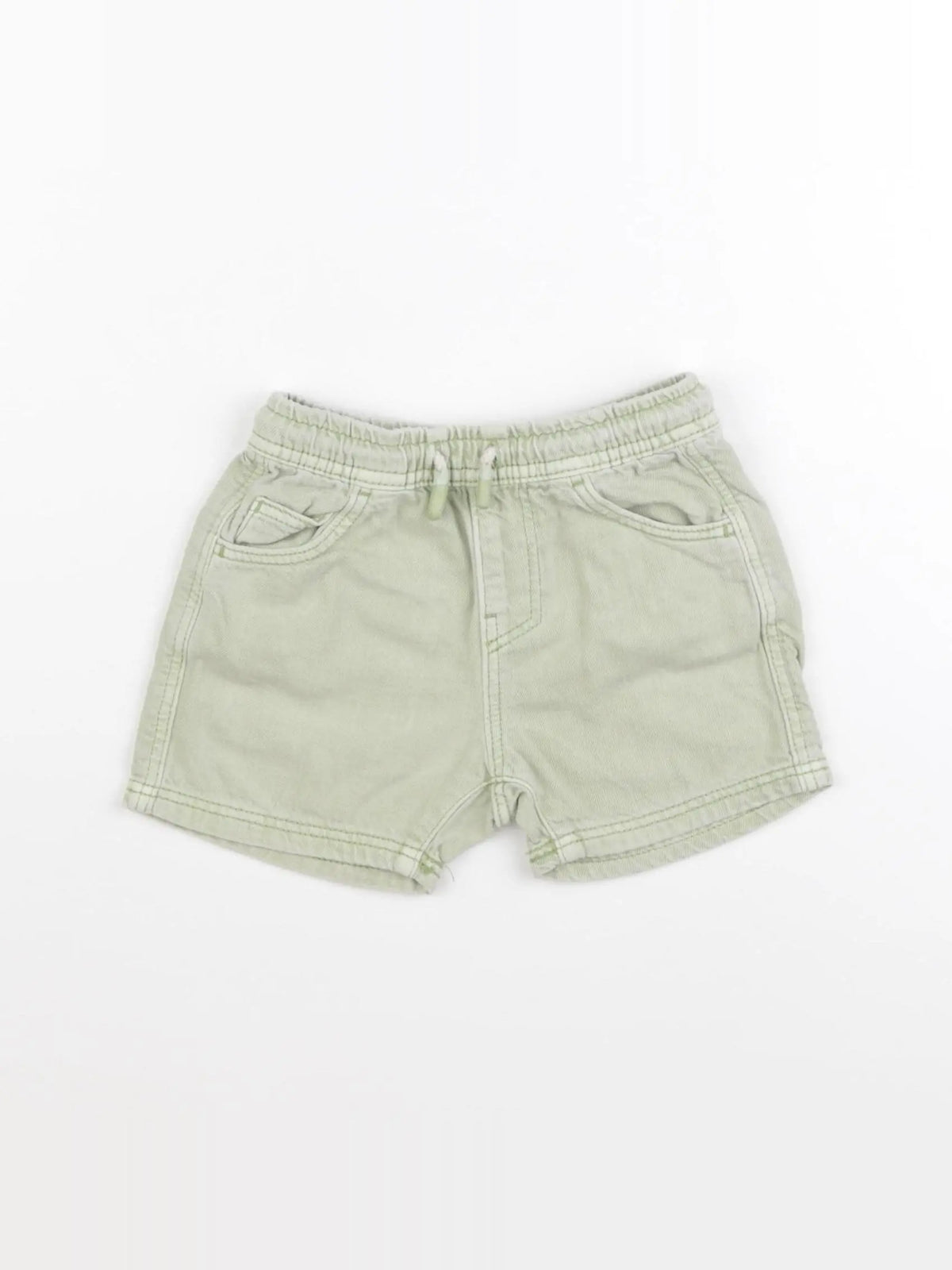 Zara - short vert - 9/12 mois